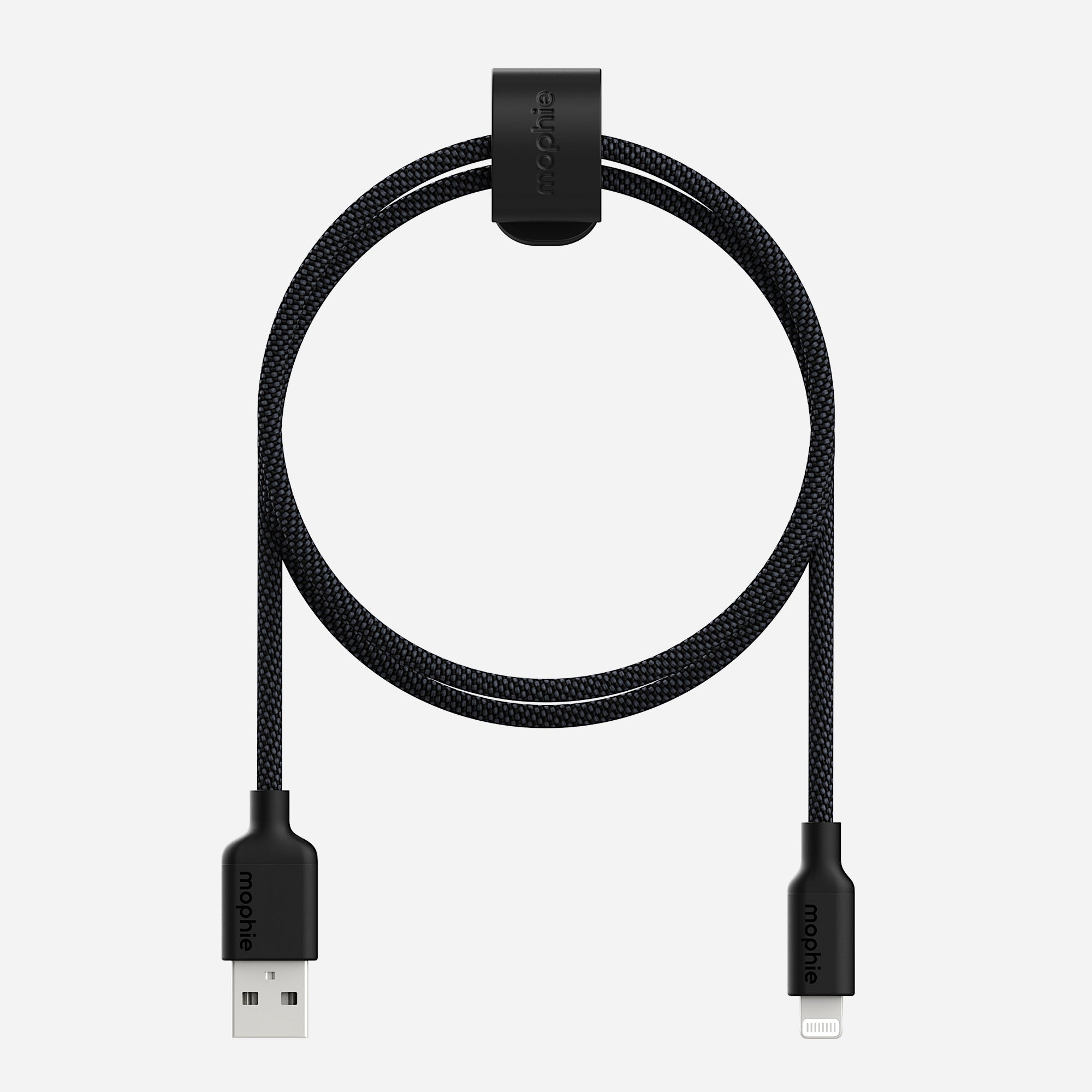 mophie-c-ble-usb-a-vers-lightning-avec-tresse-renforc-e image 1