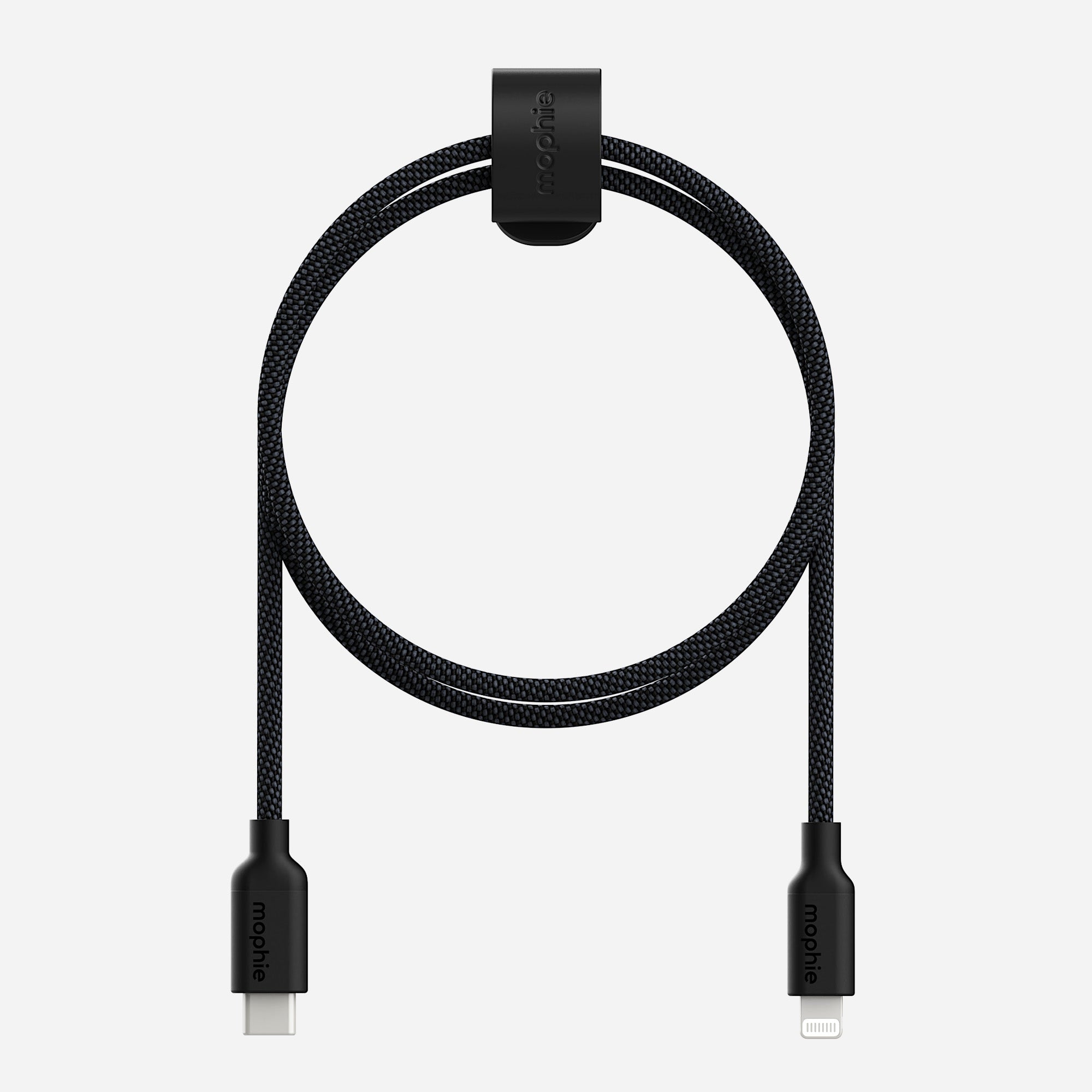 mophie-usb-c-vers-lightning-c-ble-de-charge-rapide-tress-enduraflex-avec-attache image 1