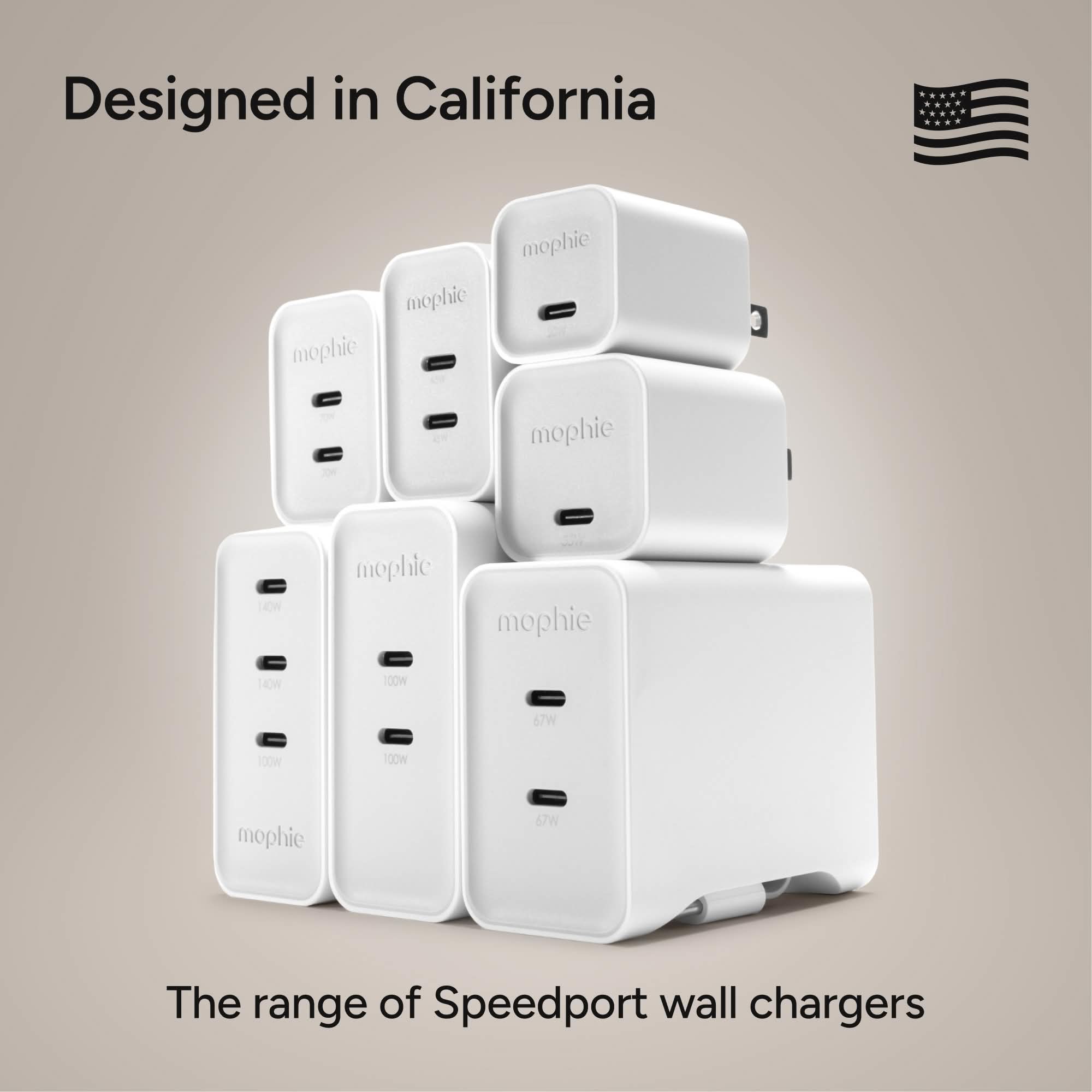 mophie-speedport-67w-chargeur-mural-double-usb-c image 7