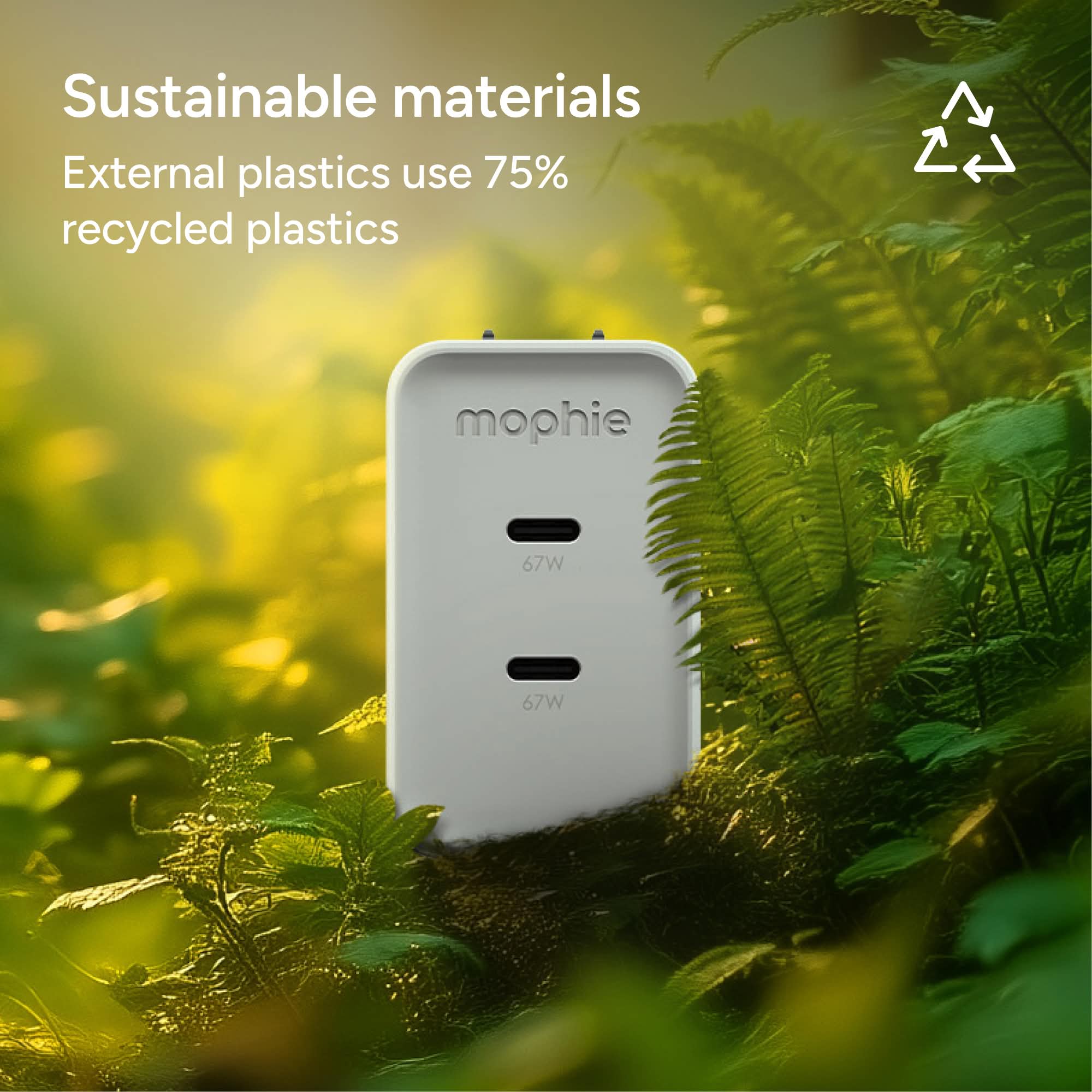 mophie-speedport-67w-chargeur-mural-double-usb-c image 5