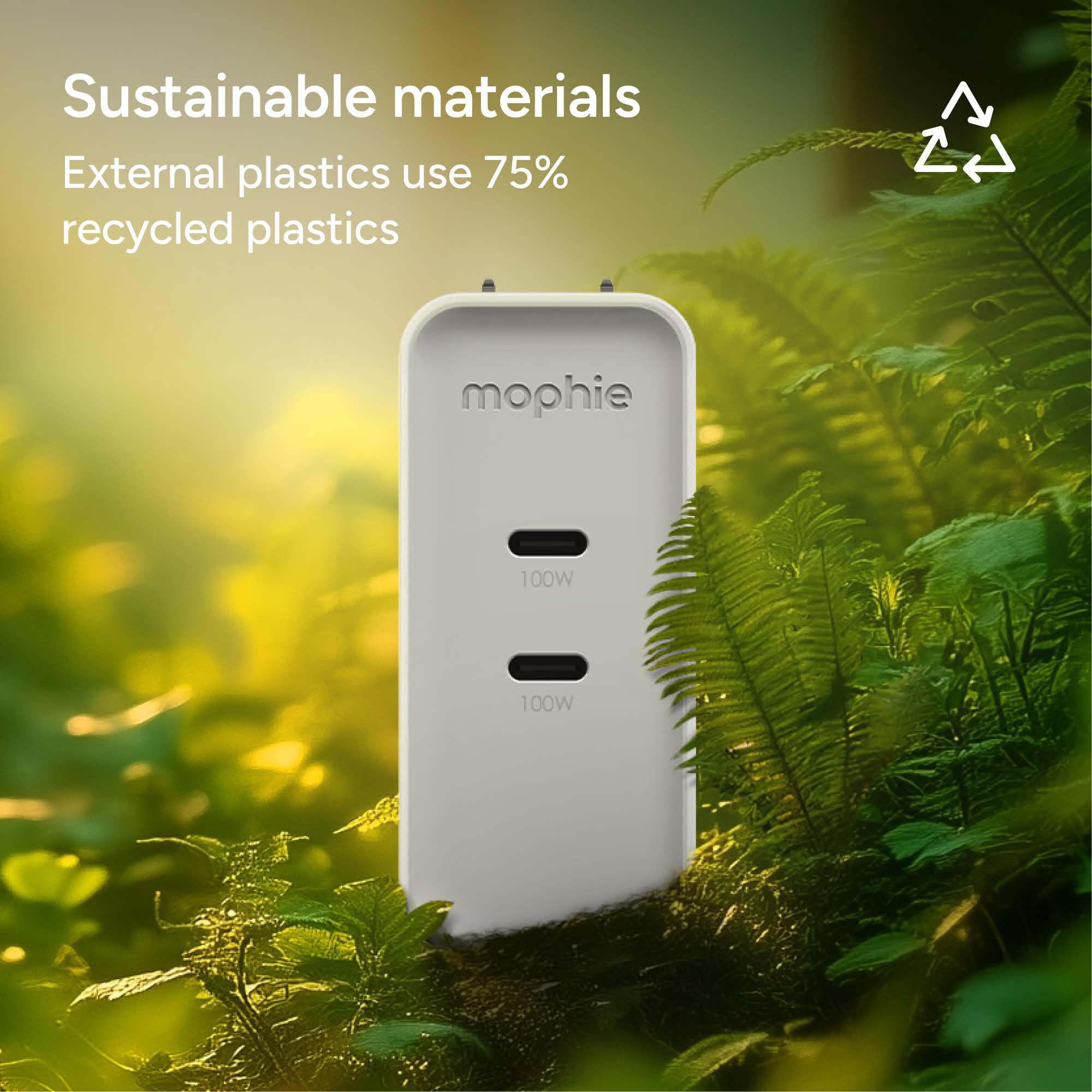 mophie-speedport-100w-chargeur-mural-gan-usb-c image 5