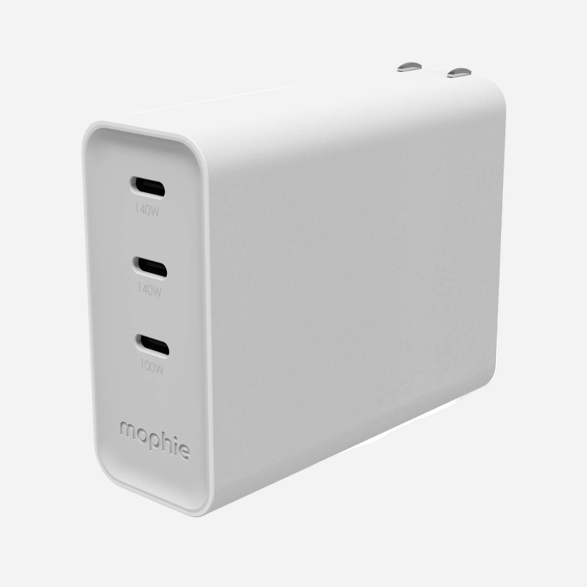 mophie-speedport-140w-chargeur-mural-usb-c-gan-3-ports image 1