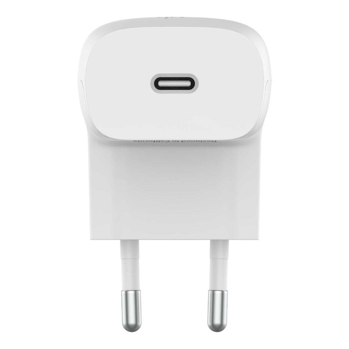 chargeur-secteur-belkin-usb-c-power-delivery-20-w-pd-3-1-pps-compact-blanc image 2