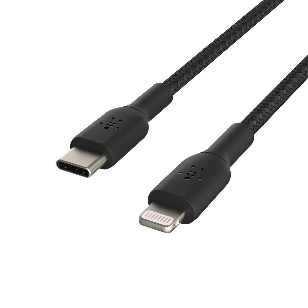 belkin-c-ble-usb-c-vers-lightning-gaine-tress-e-3-m-noir image 5