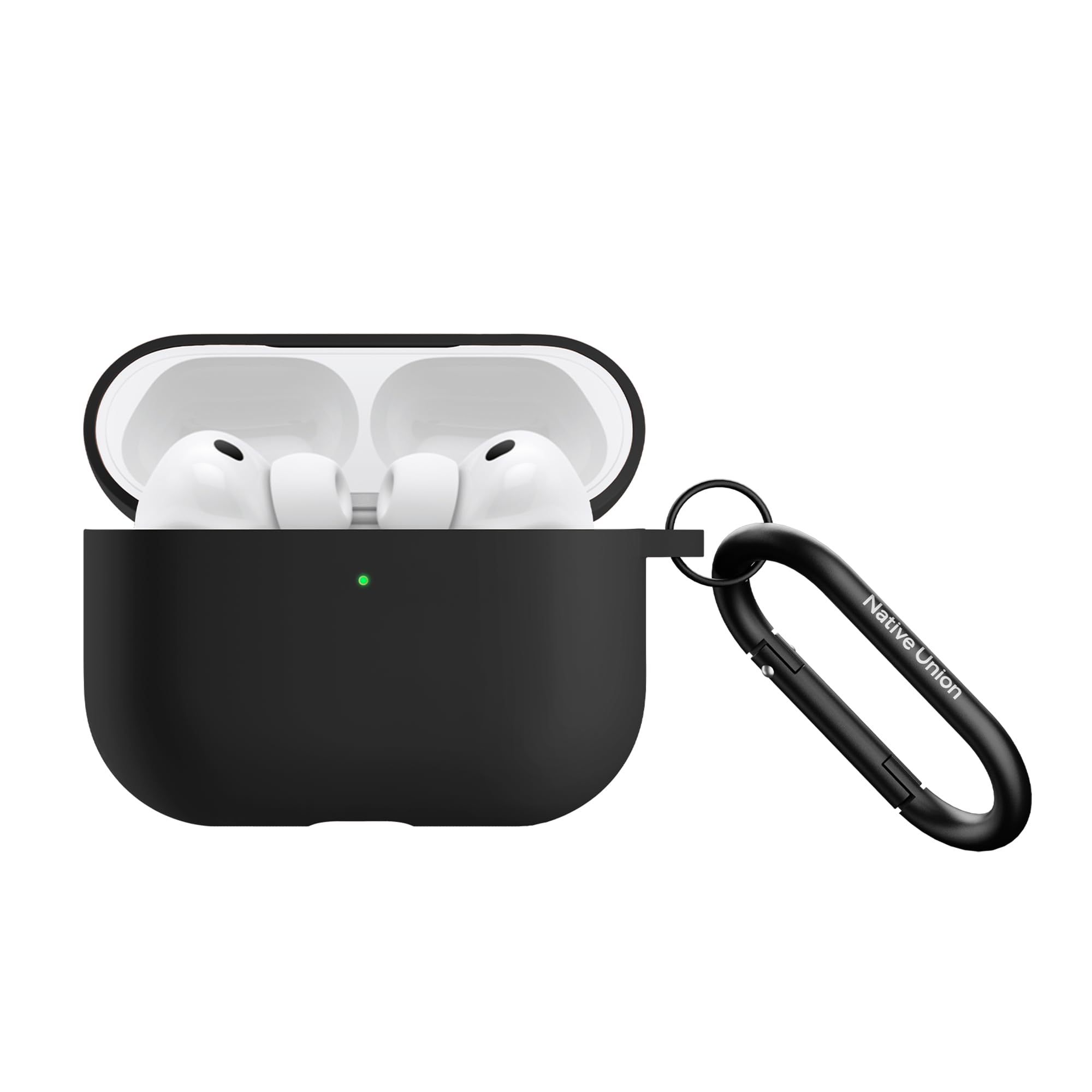 native-union-active-coque-pour-airpods-pro-3-silicone-doux-avec-clip-m-tallique- image 2