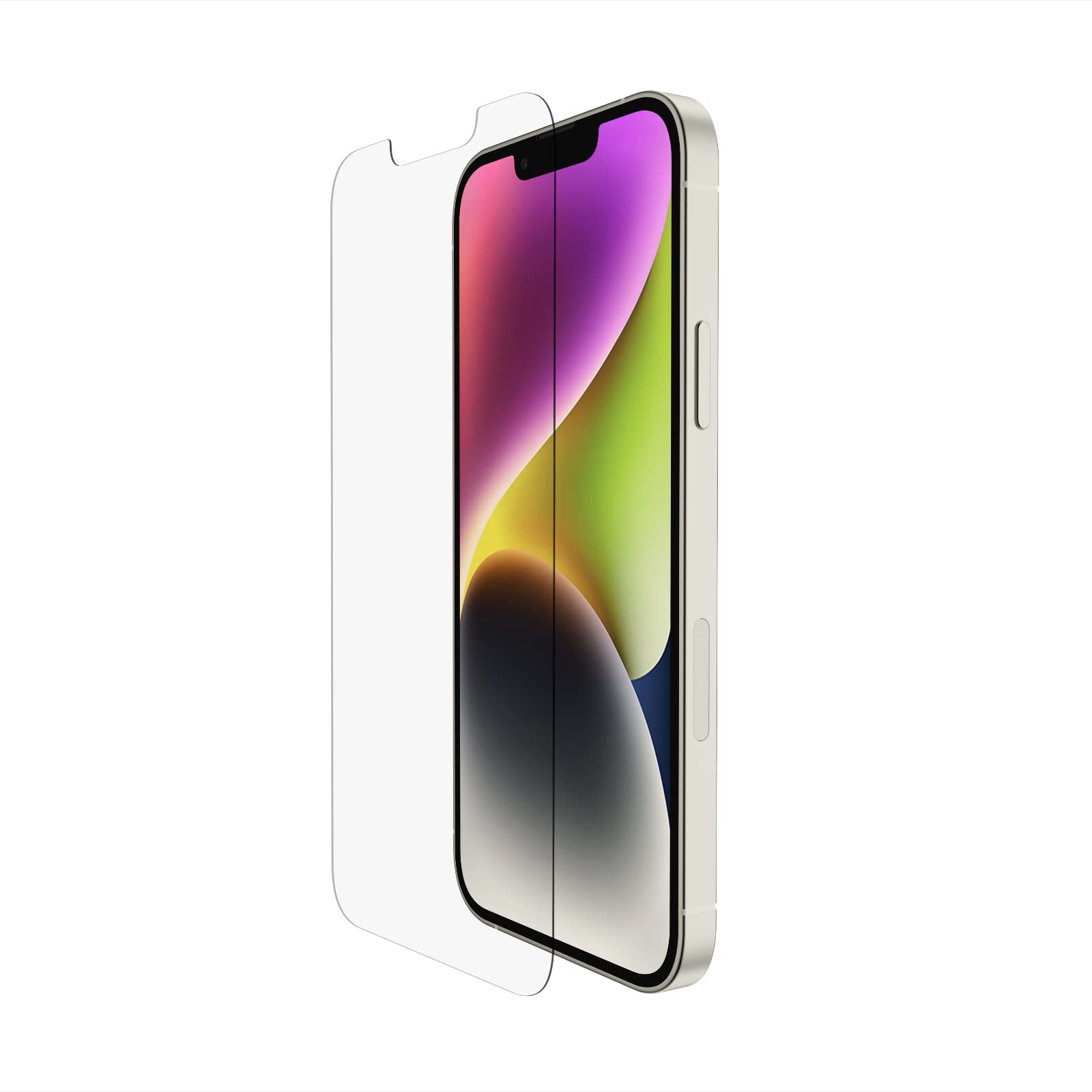 belkin-ultraglass-protection-d-cran-antimicrobienne-pour-iphone-14-et-13-avec-pl image 1