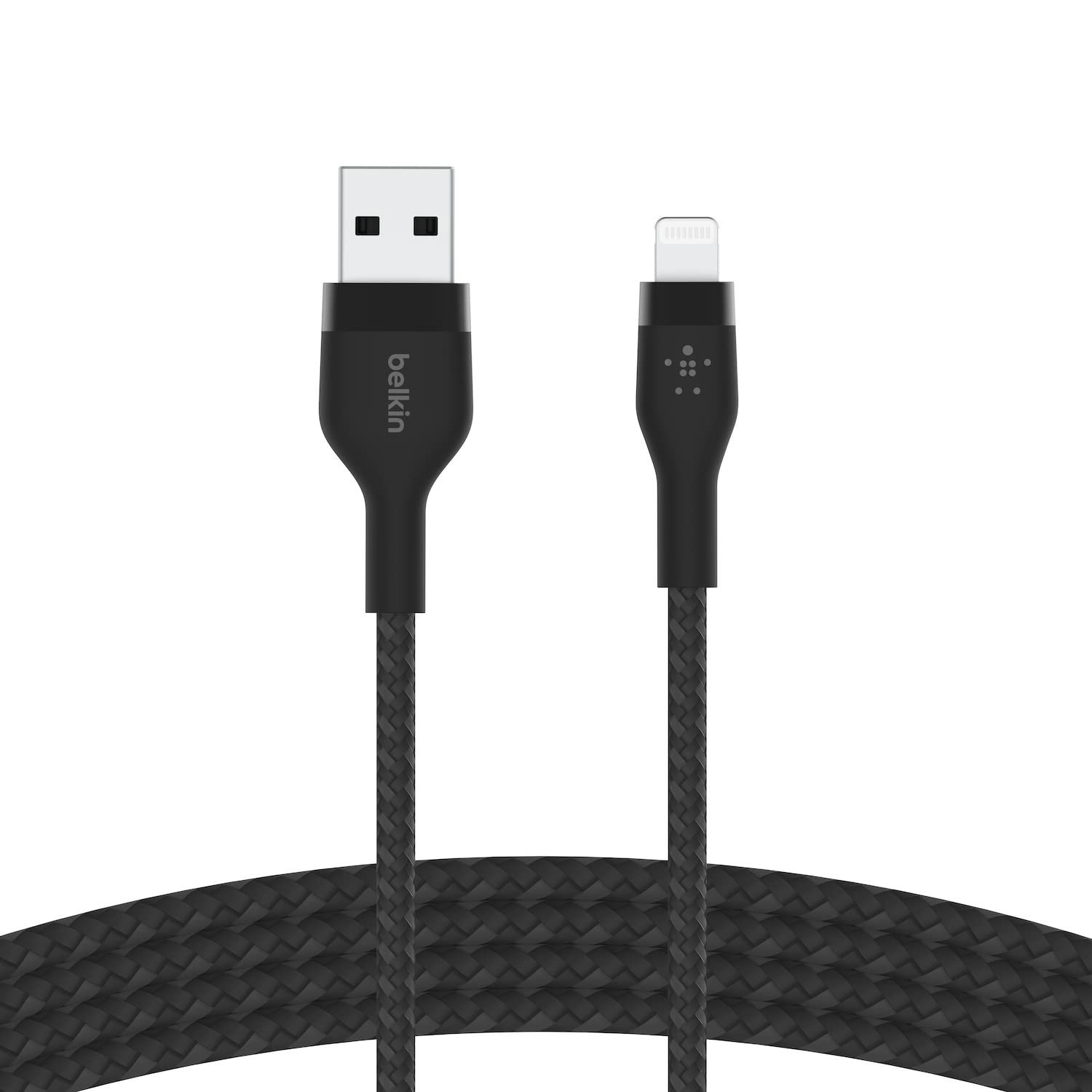 belkin-boostcharge-pro-flex-c-ble-usb-a-vers-lightning-3-m-gaine-tress-e-certifi image 7