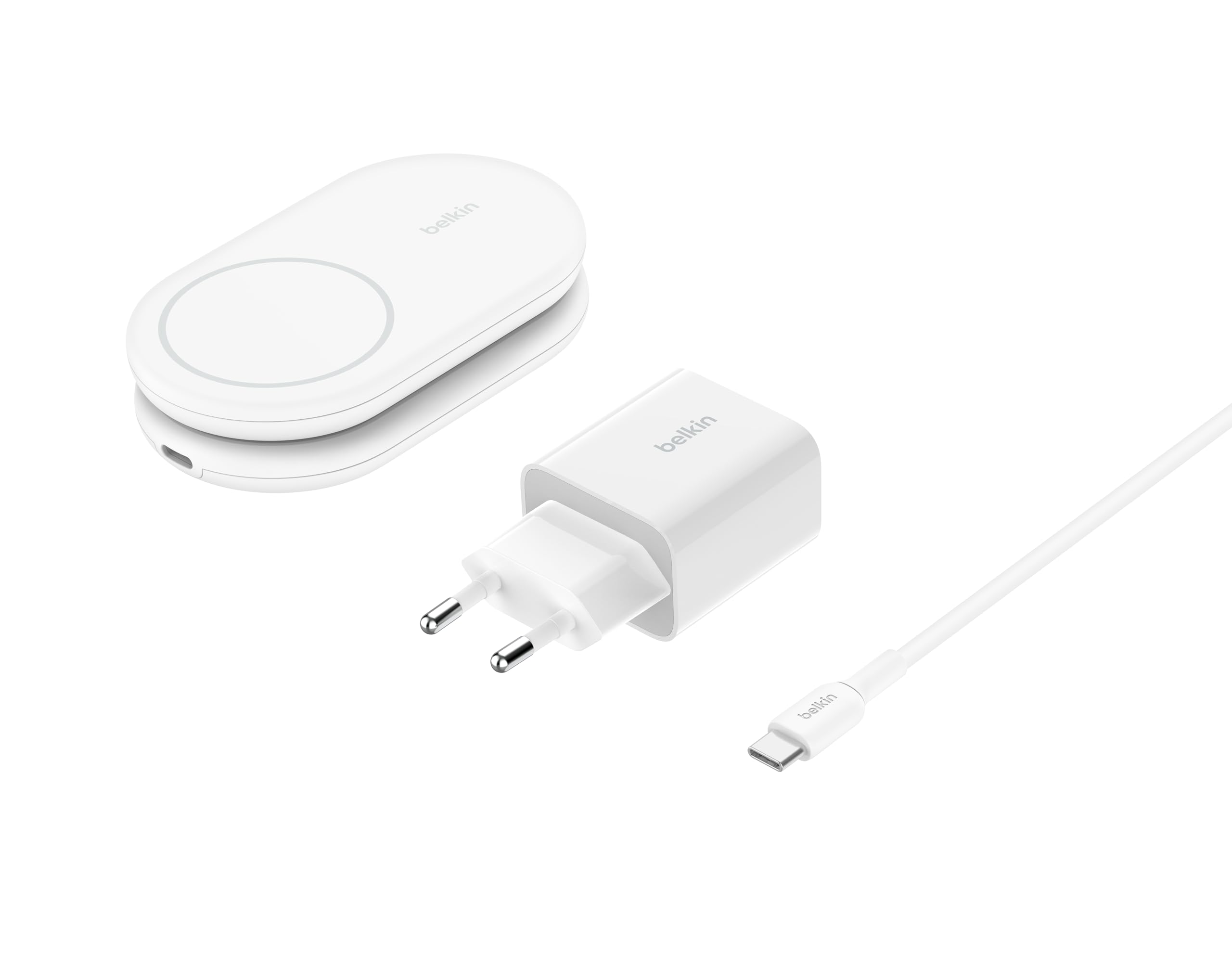 belkin-boostcharge-socle-de-recharge-qi2-pliable-avec-magsafe-15w-blanc image 2