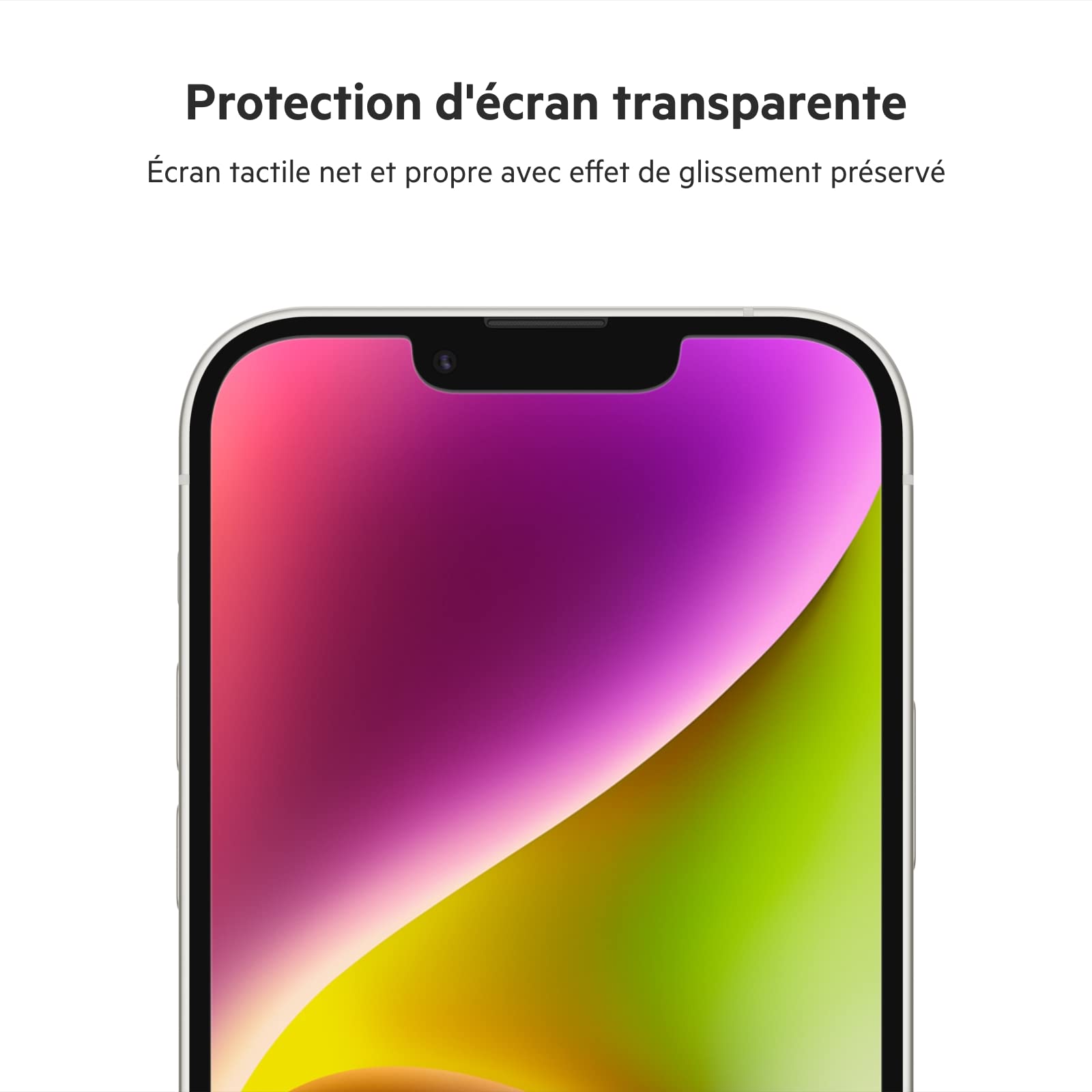 belkin-ultraglass-protection-d-cran-antimicrobienne-pour-iphone-14-et-13-avec-pl image 3