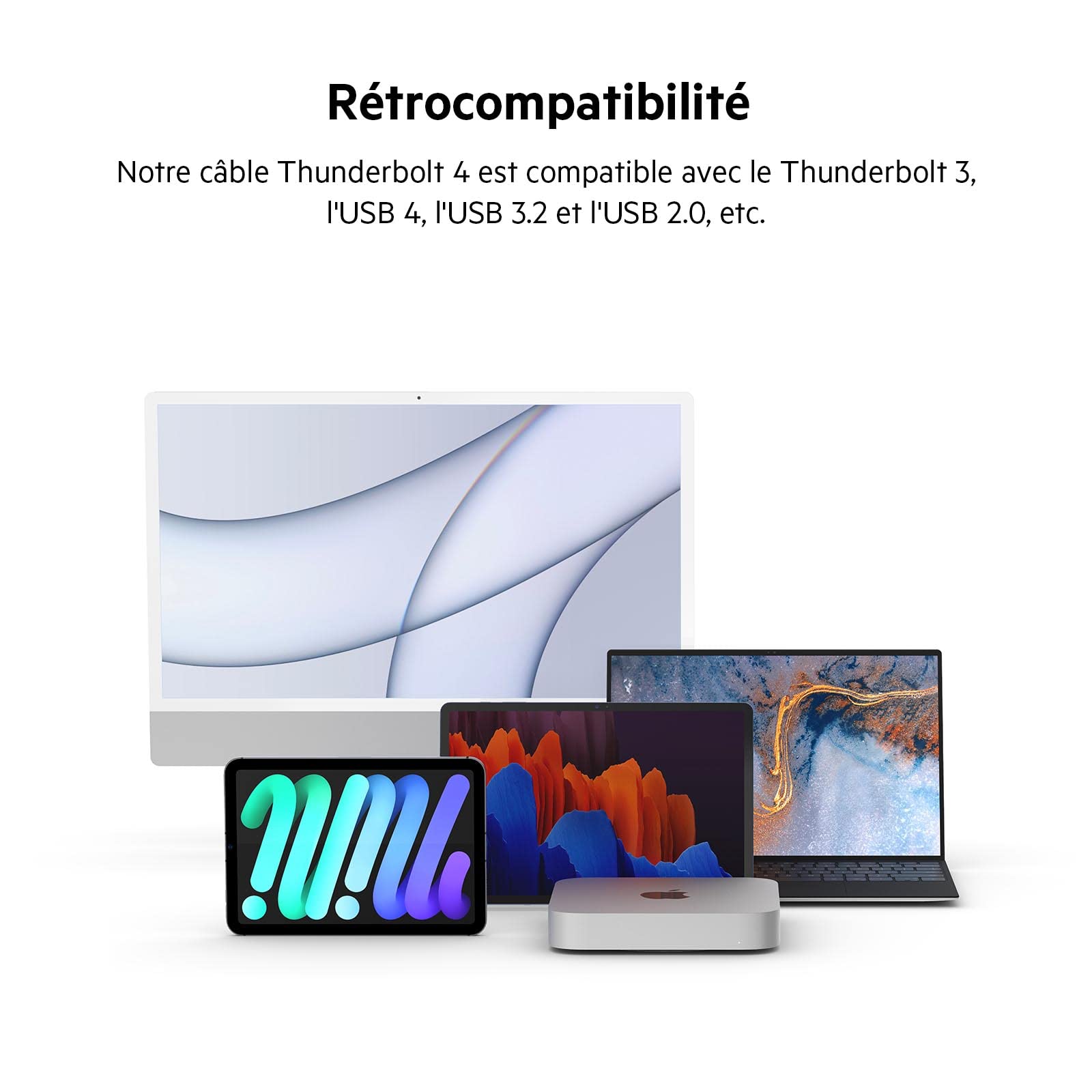 belkin-c-ble-actif-thunderbolt-4-usb-c-2m-40gbit-s-100w-power-delivery-compatibl image 5