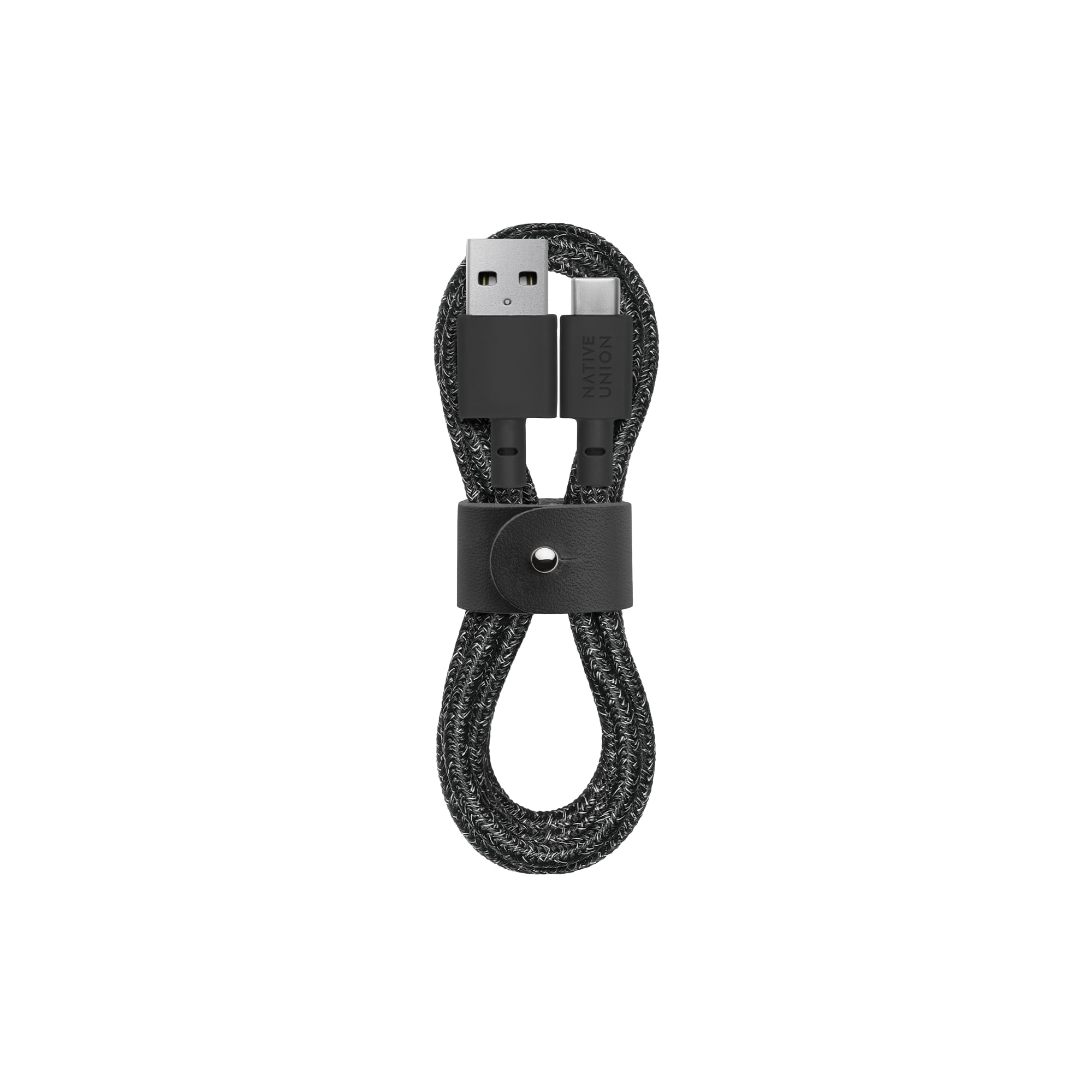 native-union-c-ble-ceinture-usb-c-vers-usb-a-1-2m-4ft-avec-dragonne-en-cuir-cosm image 1
