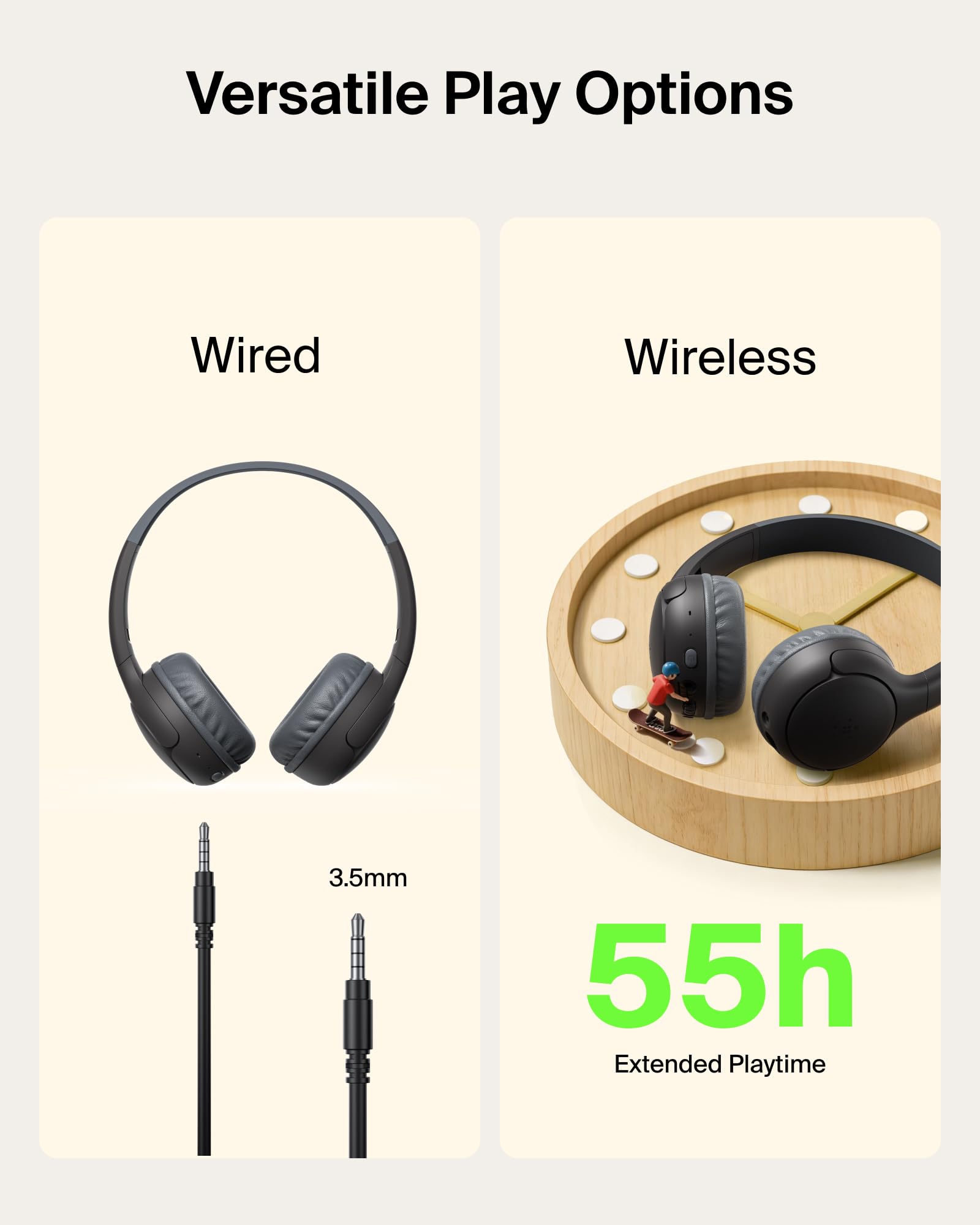 belkin-soundform-mini-2-casque-audio-sans-fil-pour-enfants-noir image 4