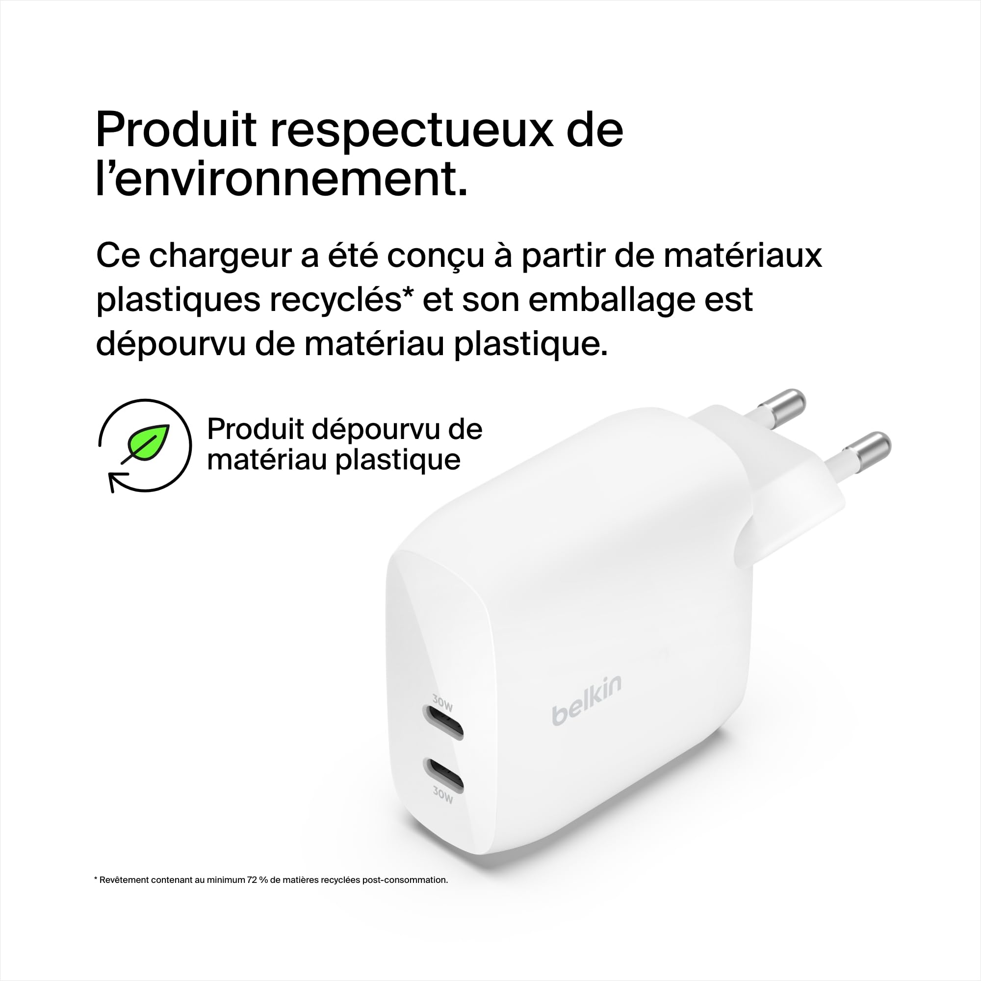 belkin-boostcharge-chargeur-secteur-double-port-usb-c-60-w-avec-pps-c-bles-usb-c image 5