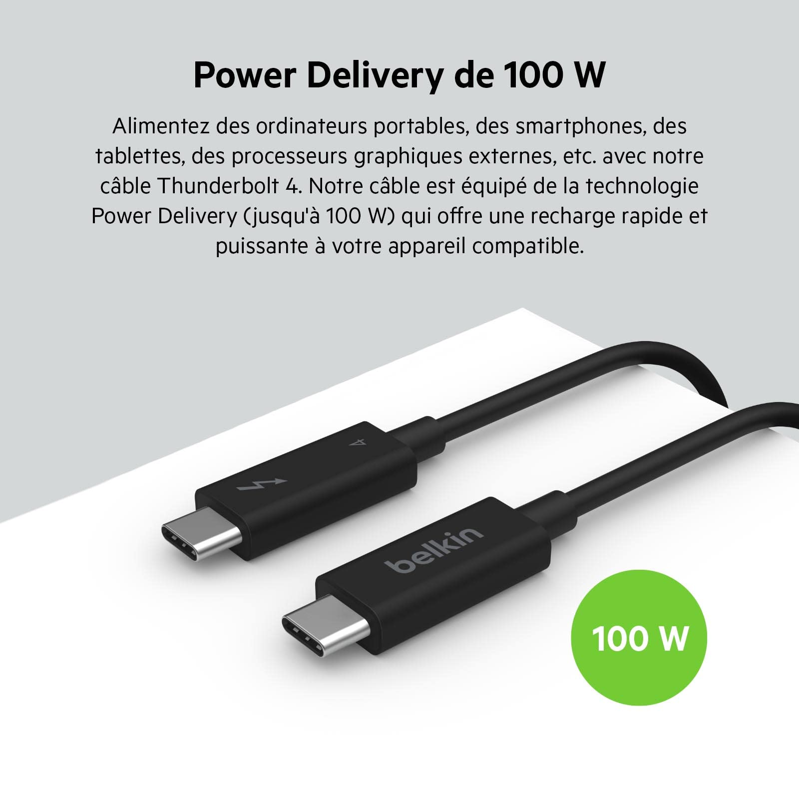 belkin-c-ble-actif-thunderbolt-4-usb-c-2m-40gbit-s-100w-power-delivery-compatibl image 4