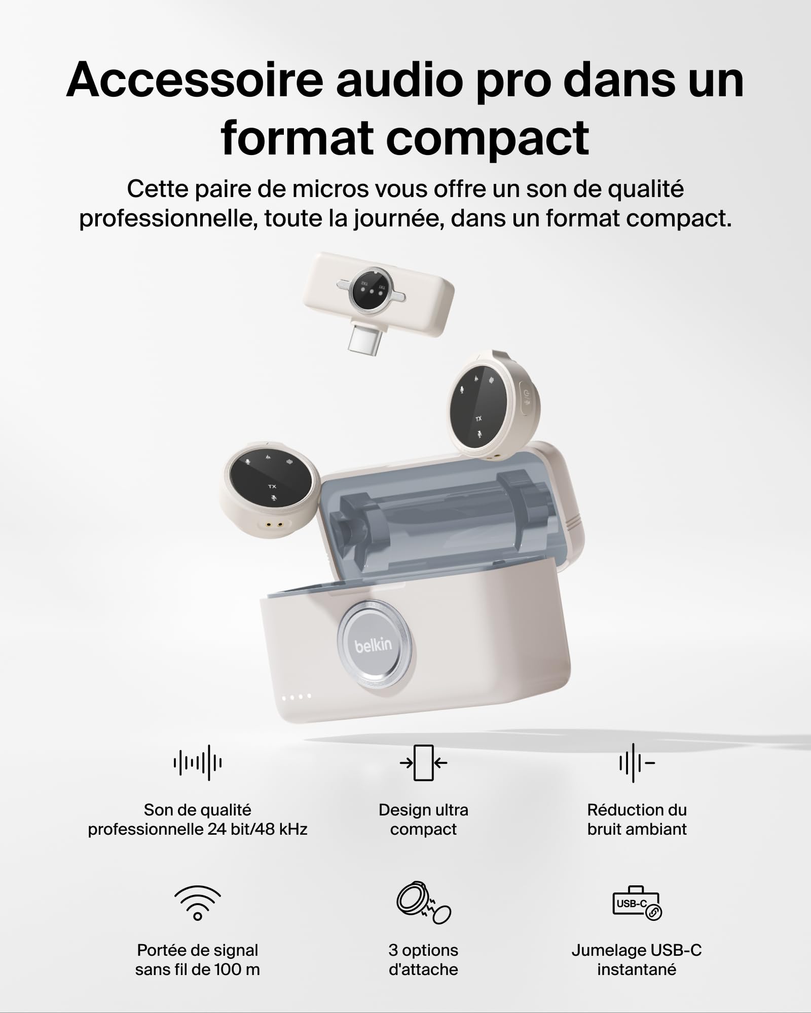 belkin-stage-kit-d-accessoires-pour-cr-ateurs-de-contenus-avec-tr-pied-support-m image 4