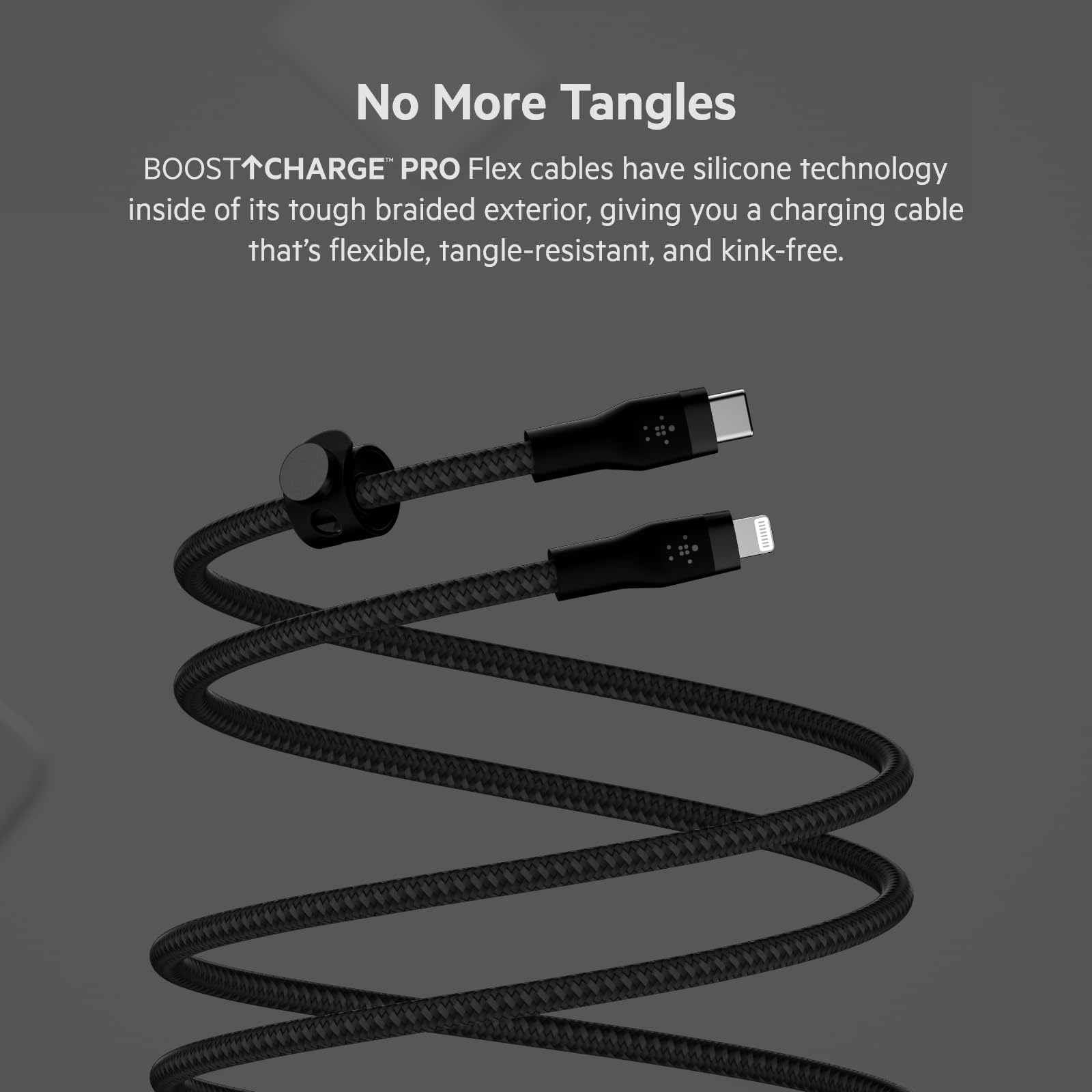 belkin-boostcharge-pro-flex-c-ble-usb-c-vers-lightning-2-m-gaine-tress-e-mfi-20- image 2