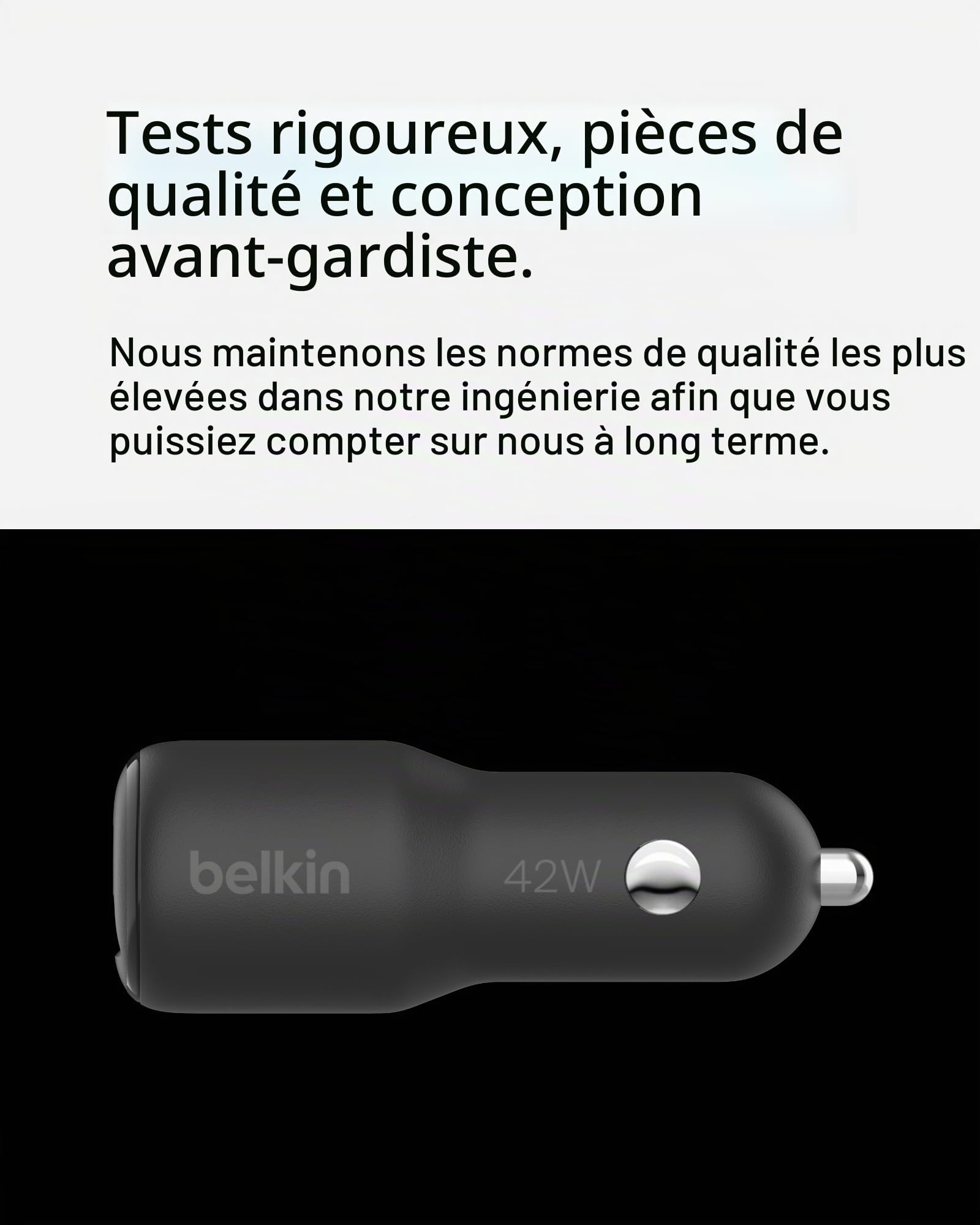 belkin-boostcharge-chargeur-voiture-42-w-usb-c-pd-3-0-avec-pps-double-port-usb-c image 6