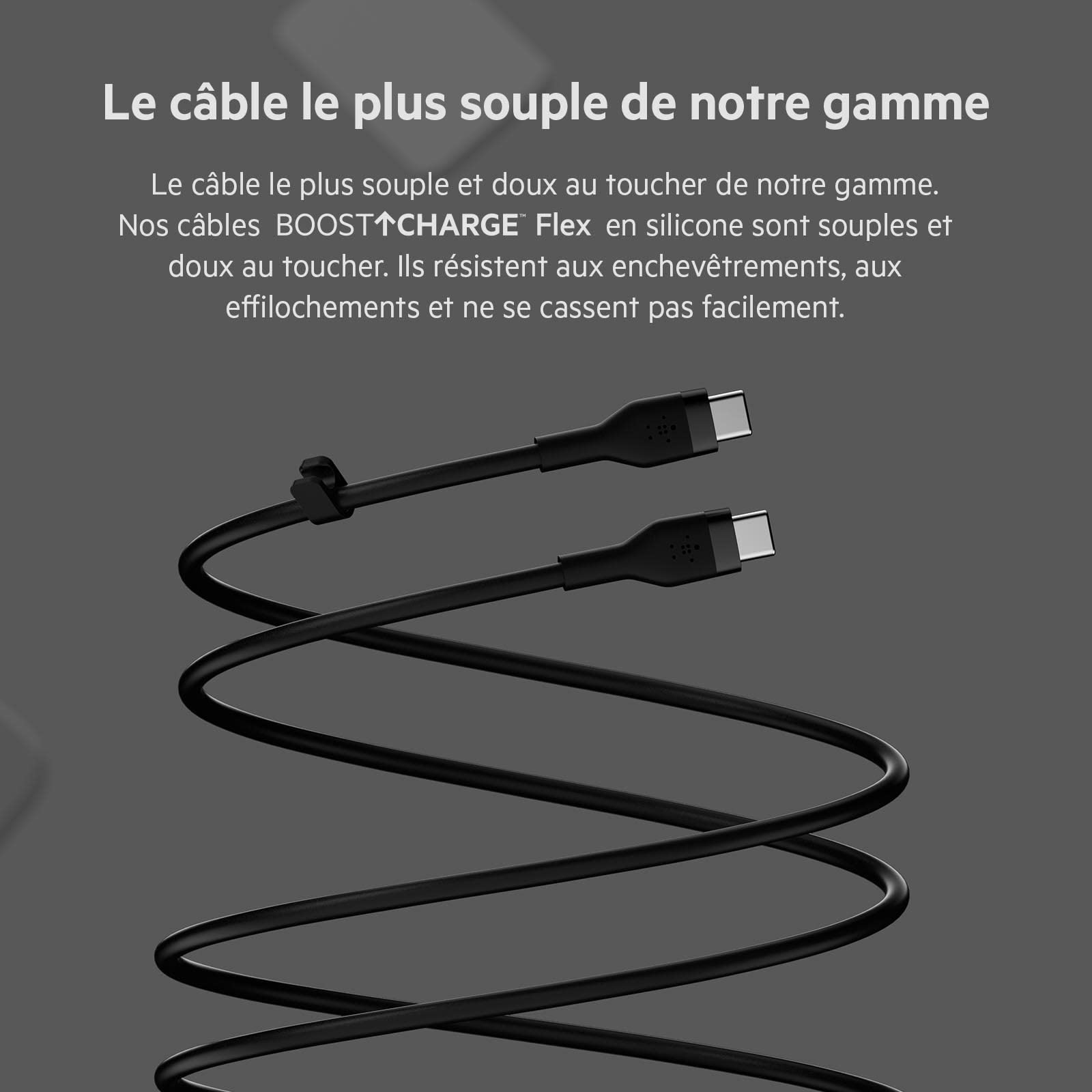 belkin-boostcharge-flex-c-ble-usb-c-vers-usb-c-pack-de-2-1-m-blanc-et-noir-gaine image 3