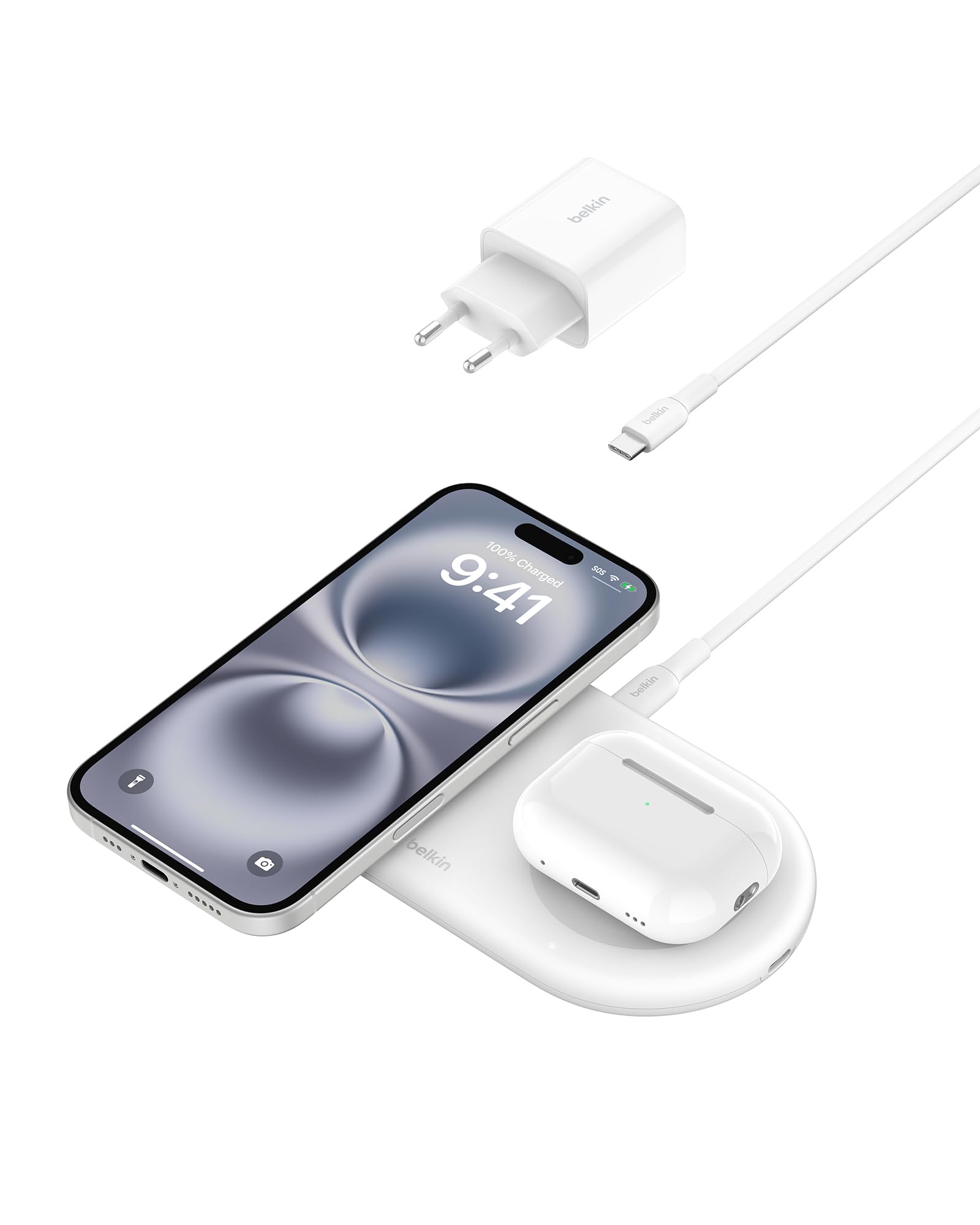 belkin-boostcharge-pro-station-de-recharge-2-en-1-qi2-15-w-avec-magsafe-pour-iph image 8