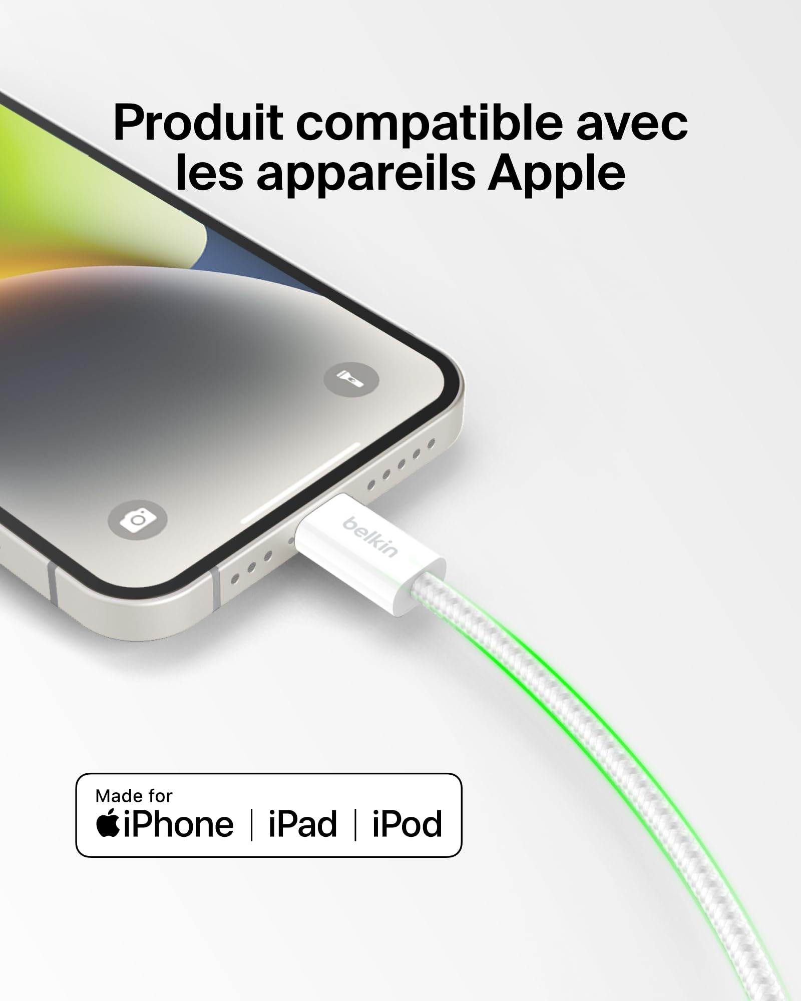 belkin-boostcharge-c-ble-usb-c-vers-lightning-pack-de-2-1-5-m-gaine-tress-e-char image 4