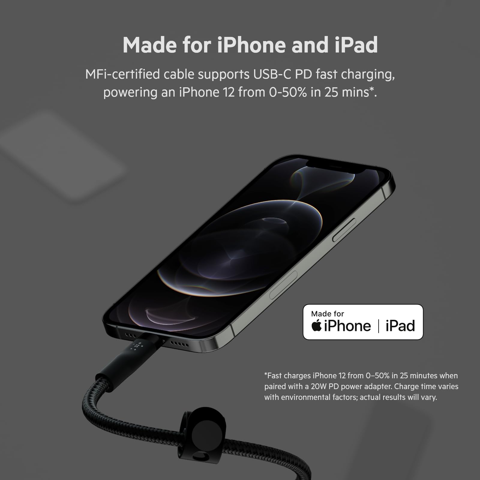 belkin-boostcharge-pro-flex-c-ble-usb-c-vers-lightning-2-m-gaine-tress-e-mfi-20- image 3