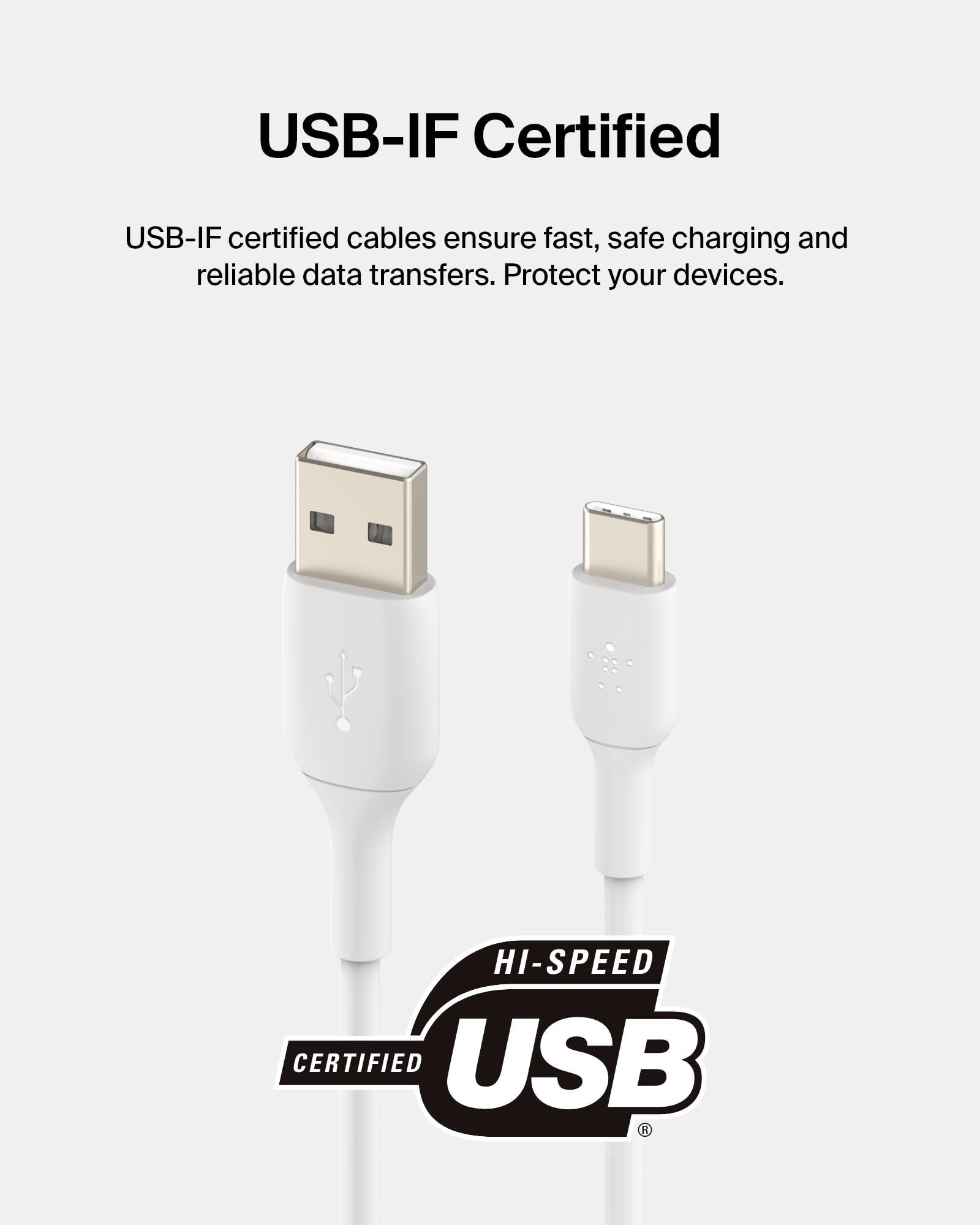 belkin-boostcharge-c-bles-usb-c-vers-usb-a-1m-pack-de-2-blanc-recharge-et-synchr image 3