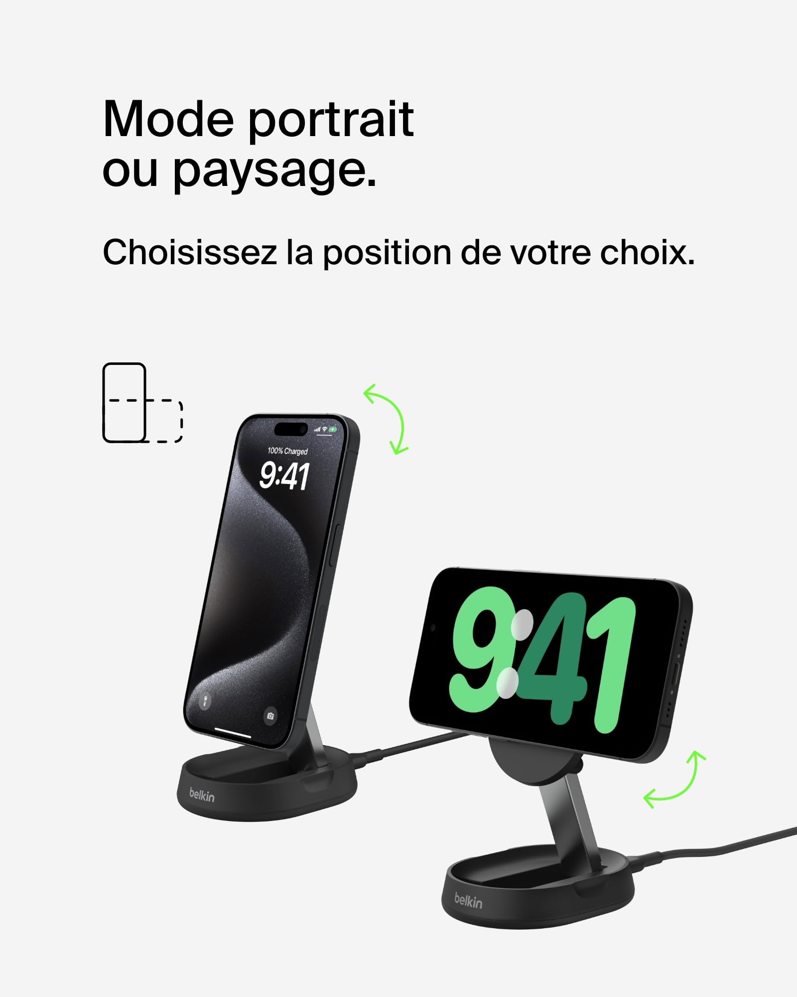 belkin-boostcharge-pro-support-de-charge-sans-fil-magn-tique-pliable-qi2-15-w-po image 4