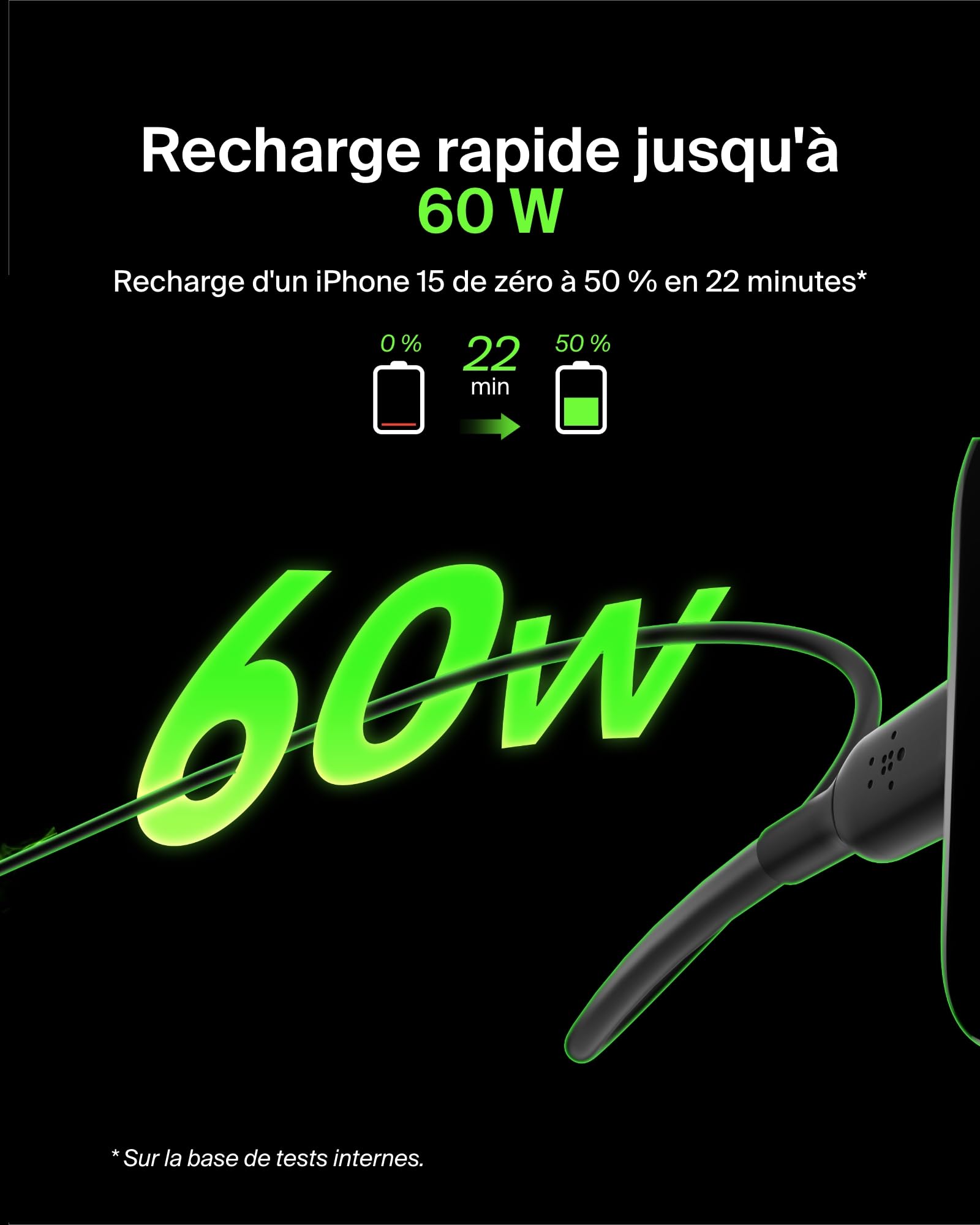 belkin-boostcharge-c-ble-usb-c-vers-usb-c-1-m-noir image 2