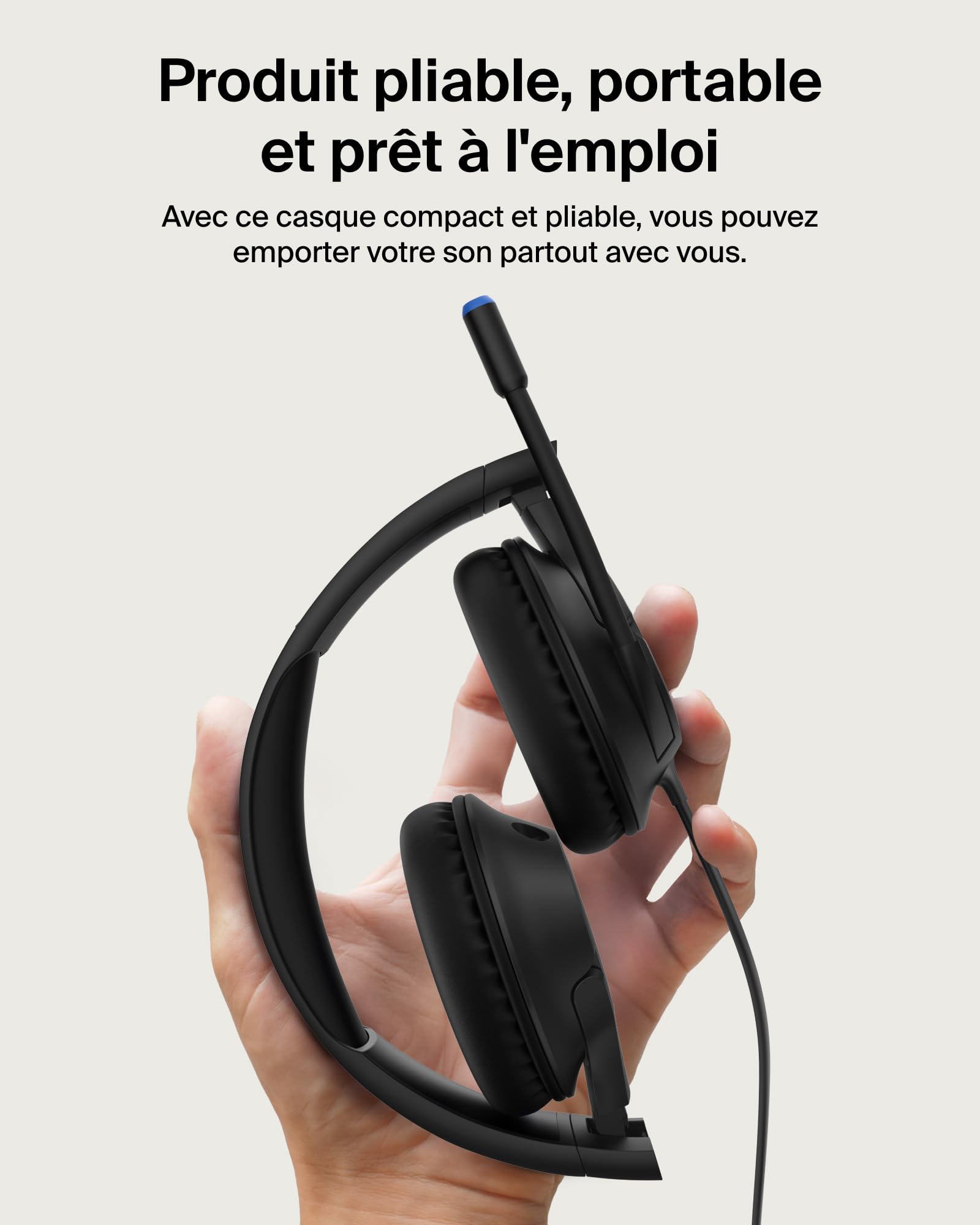 belkin-gaming-casque-audio-filaire-inspire-pour-enfants-usb-c-limiteur-85-db-noi image 7