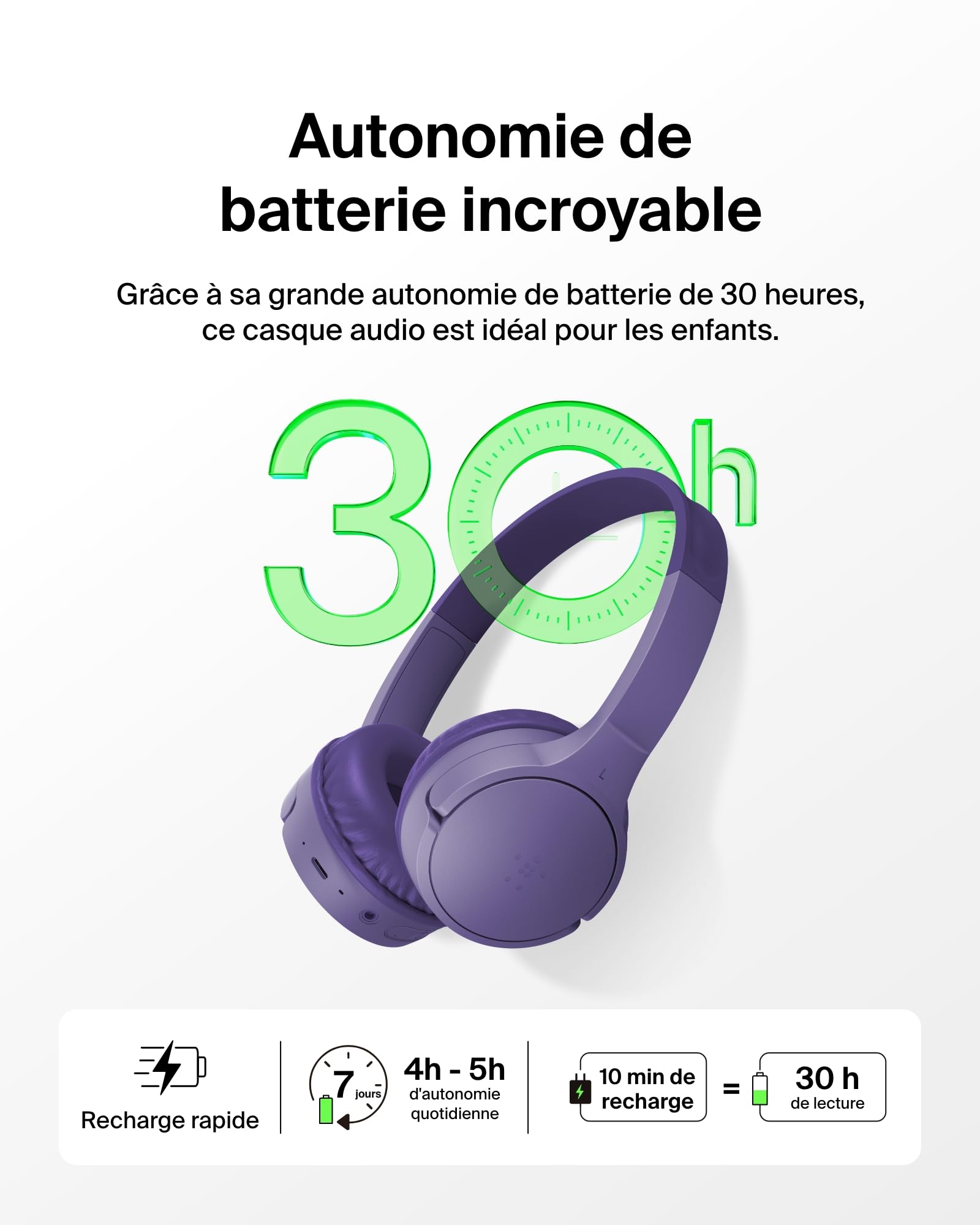 belkin-soundform-mini-casque-audio-sans-fil-pour-enfants-avec-micro-int-gr-viole image 4