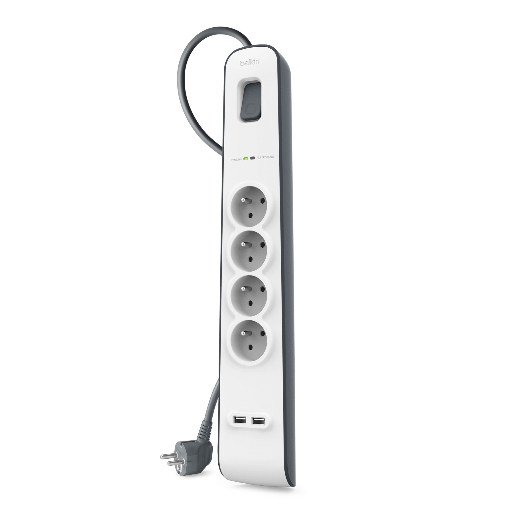 belkin-parafoudre-4-prises-525-joules-cordon-2-m-2-ports-usb-blanc image 4