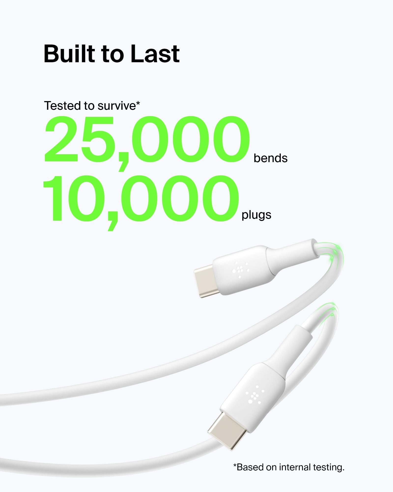 belkin-boostcharge-c-bles-usb-c-vers-usb-a-1m-pack-de-2-blanc-recharge-et-synchr image 4