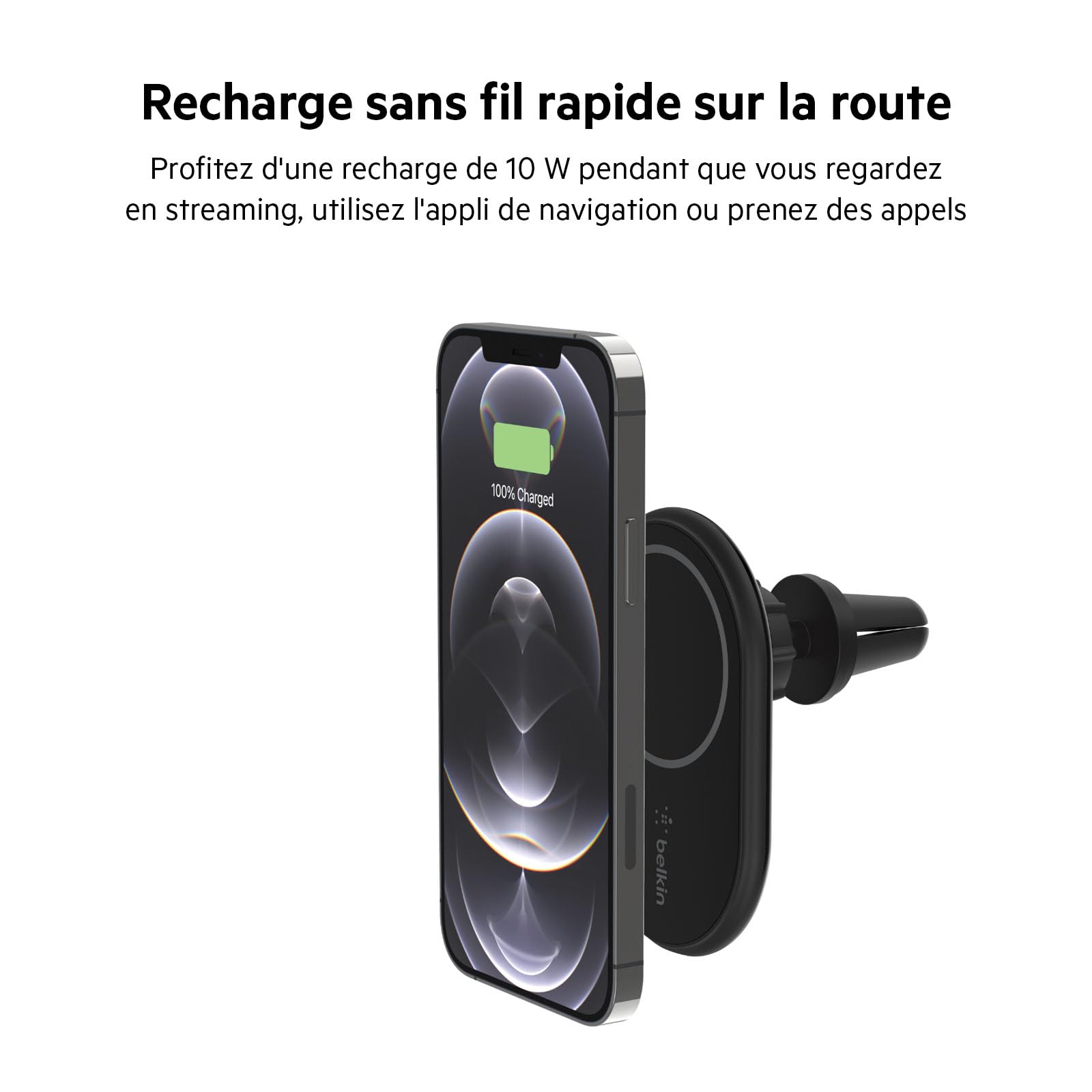 belkin-boostcharge-chargeur-de-voiture-magn-tique-sans-fil-10-w-support-magsafe- image 3