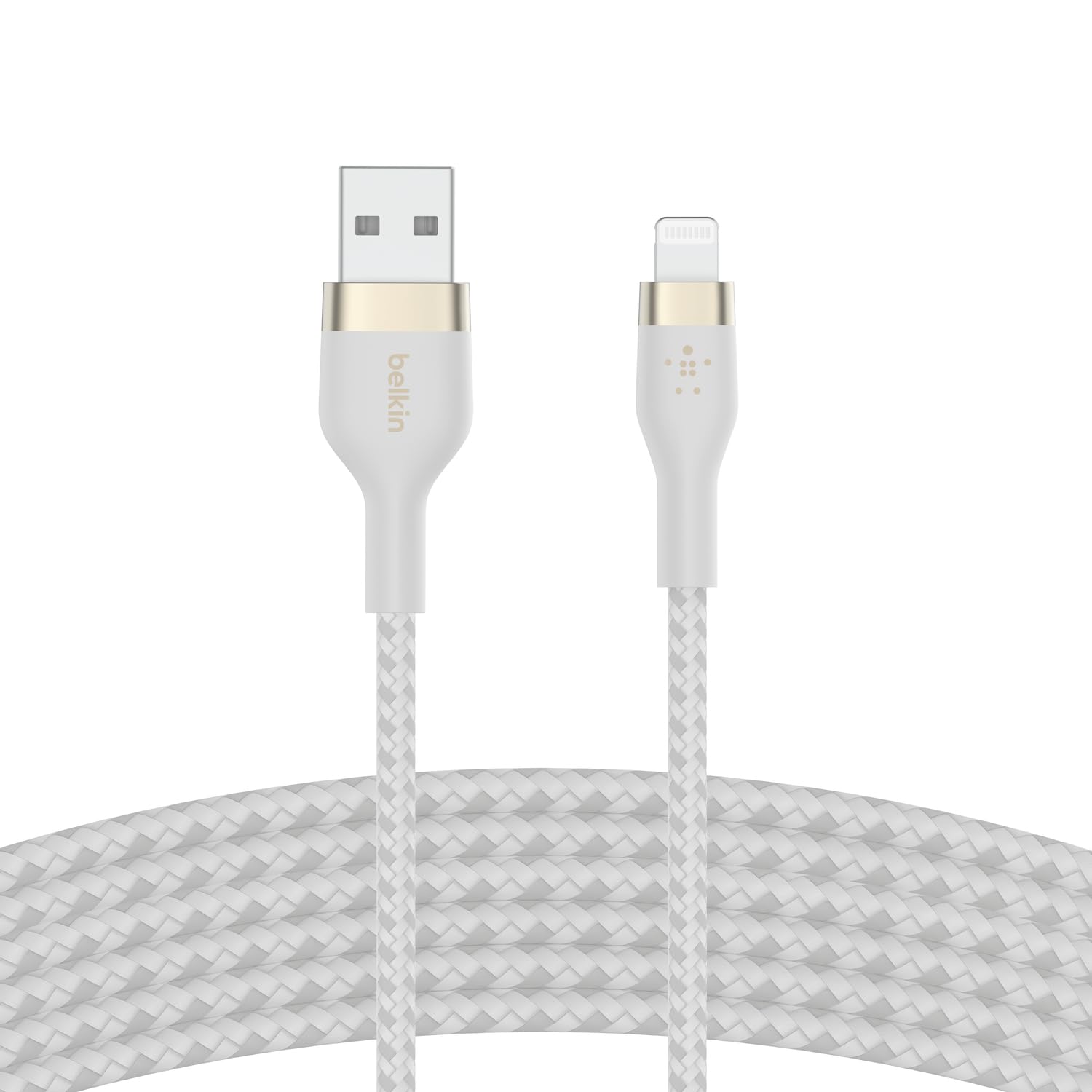 belkin-boostcharge-pro-flex-c-ble-usb-a-vers-lightning-3-m-gaine-tress-e-certifi image 1