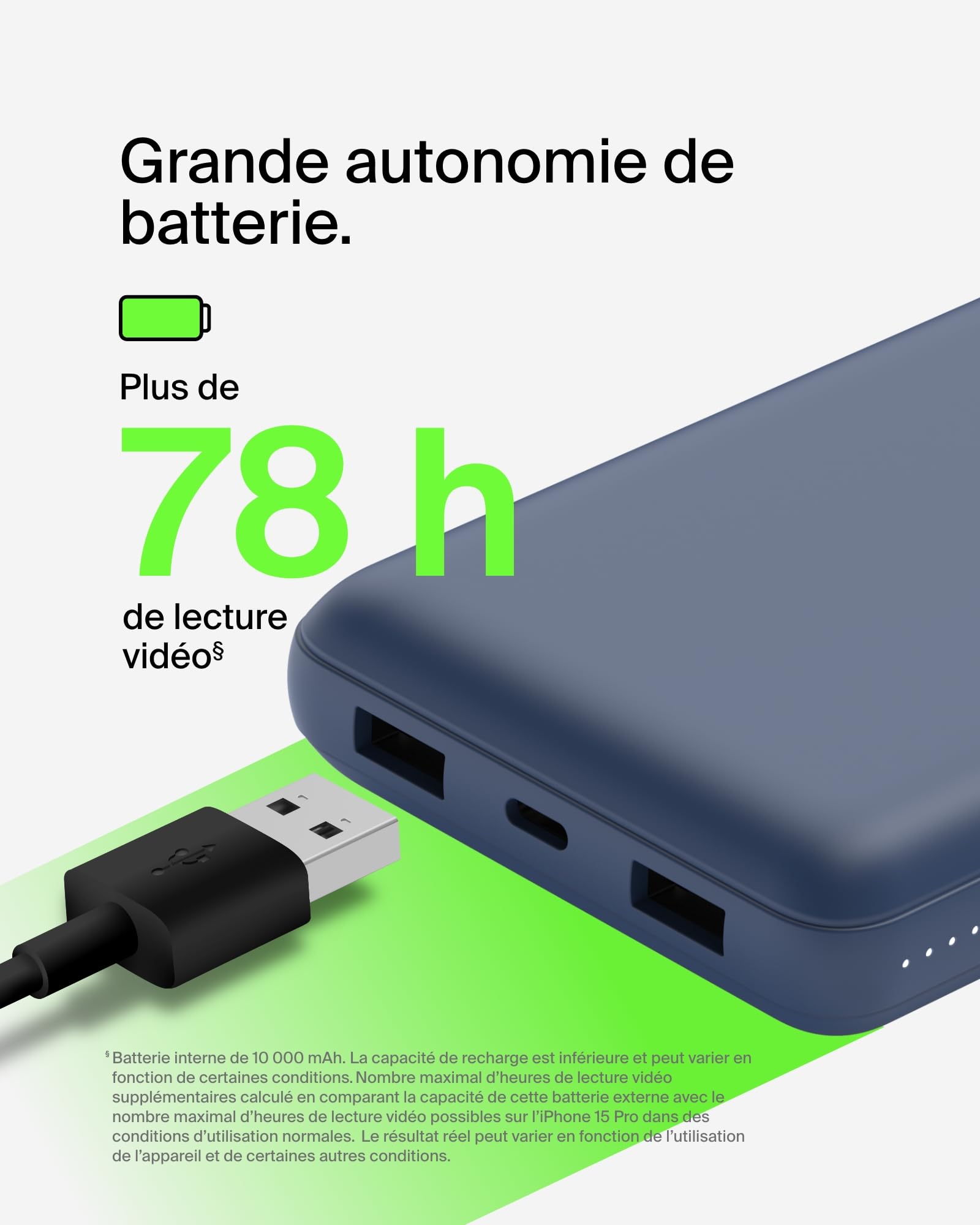 belkin-batterie-externe-usb-c-20000-mah-power-bank-20k-avec-3-ports-charge-rapid image 3