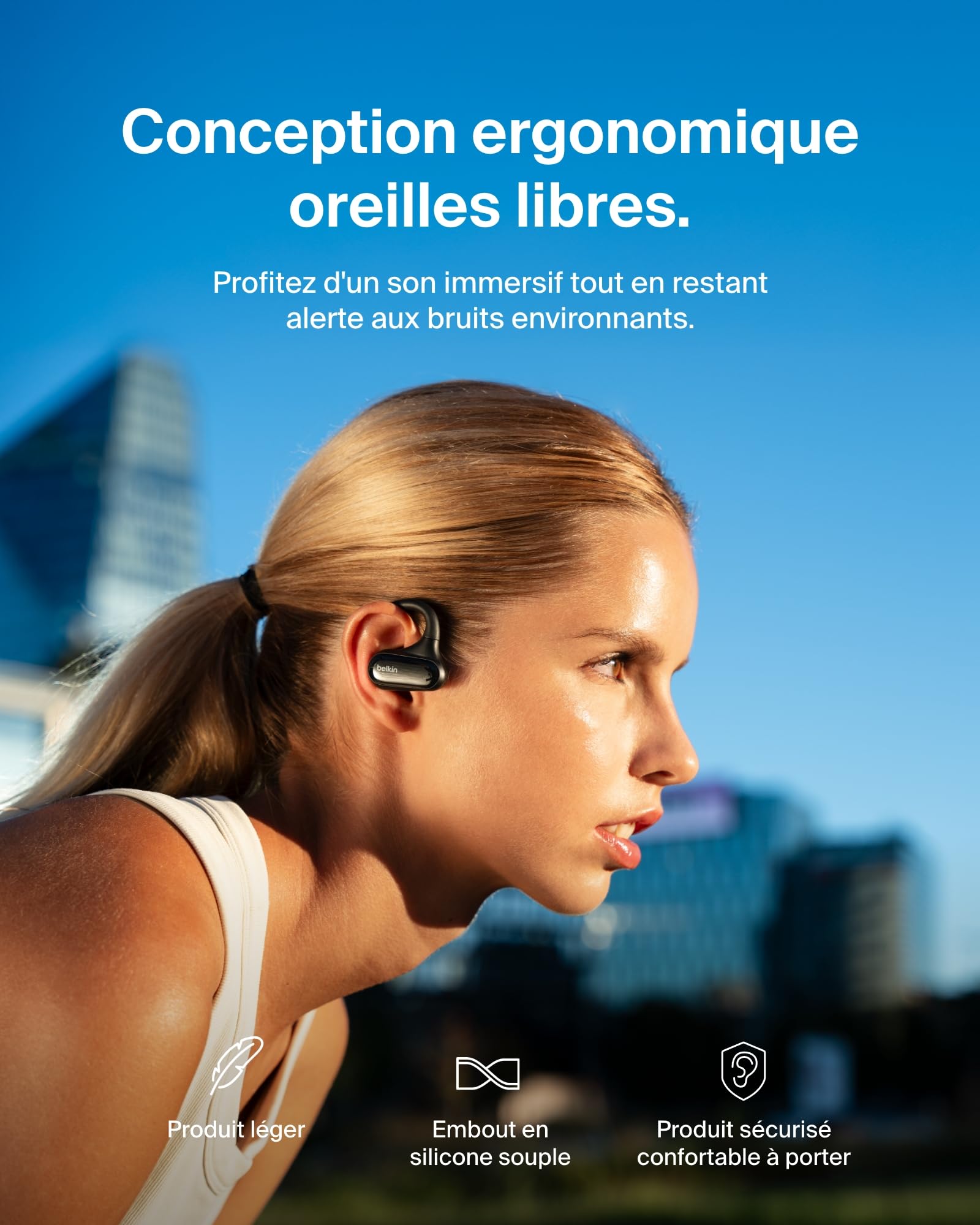 belkin-soundform-clearfit-couteurs-sans-fil-oreilles-libres-bluetooth-ipx5-26h-d image 2