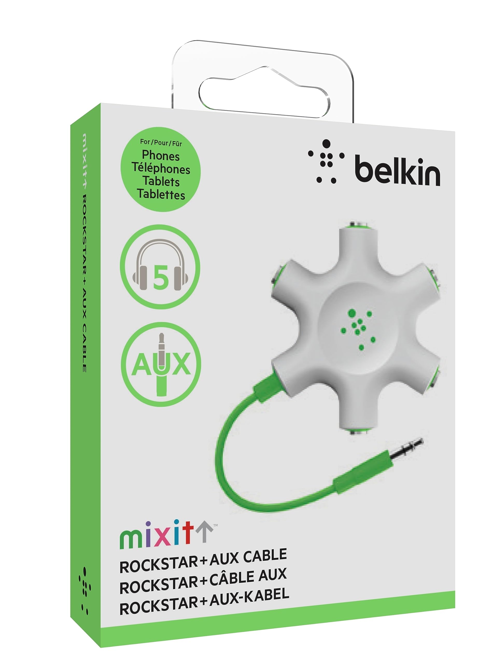 belkin-rockstar-r-partiteur-audio-3-5-mm-pour-smartphone-et-tablette-blanc image 2