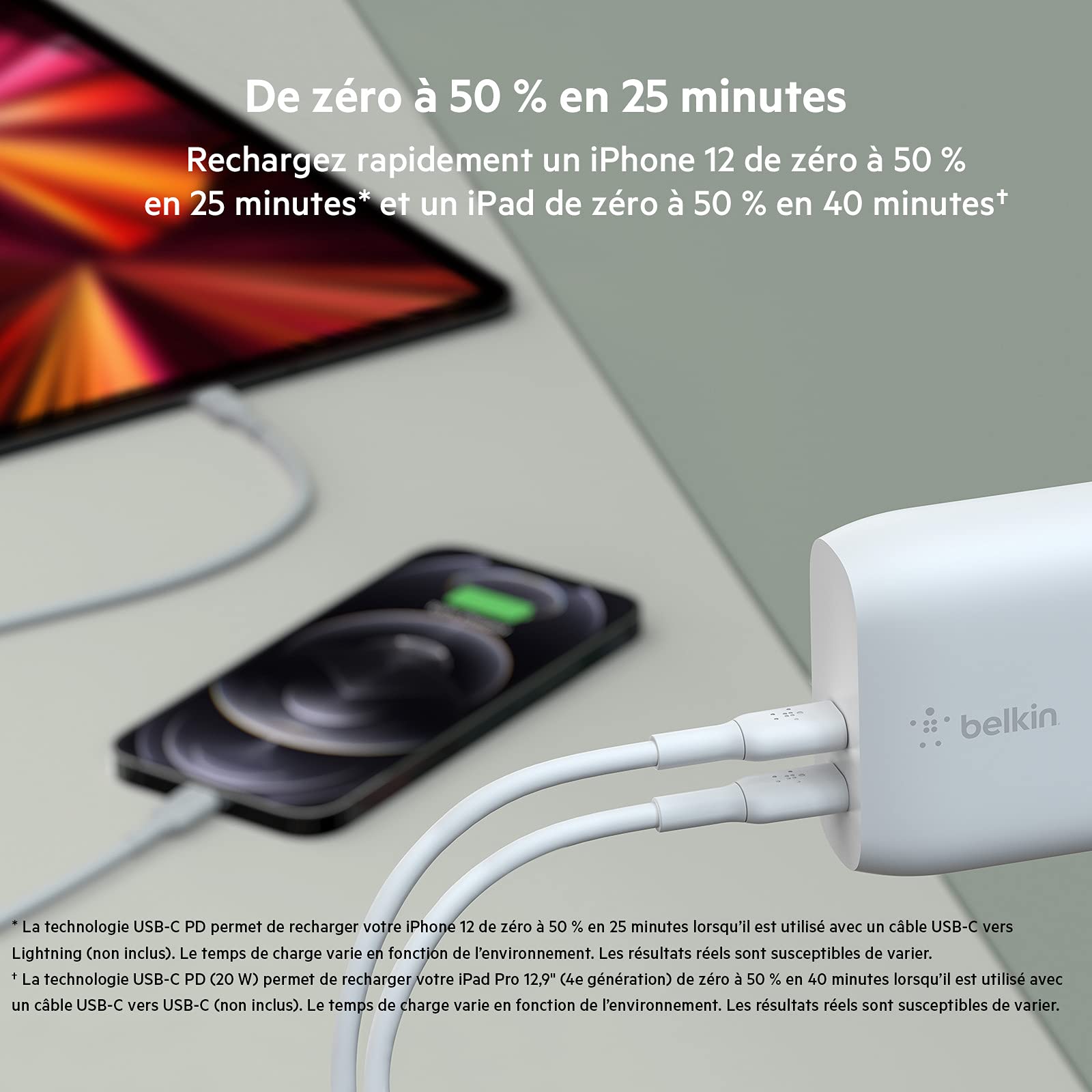 belkin-chargeur-secteur-double-port-usb-c-40-w-20-w-par-port-blanc image 3