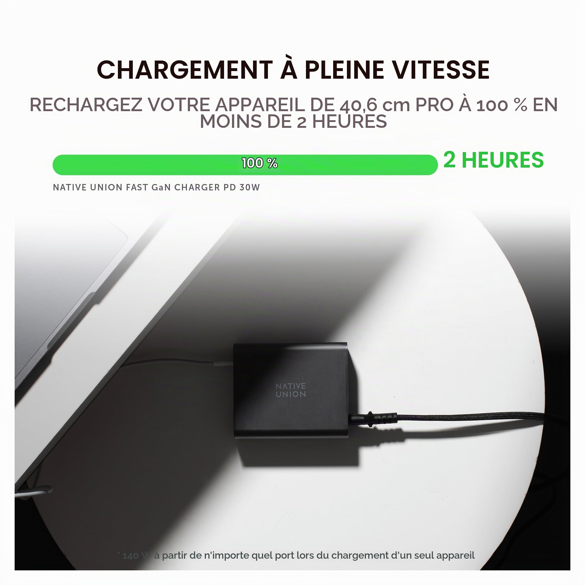 native-union-fast-gan-charger-pd-140w-station-de-charge-4-ports-usb-c-avec-suppo image 4