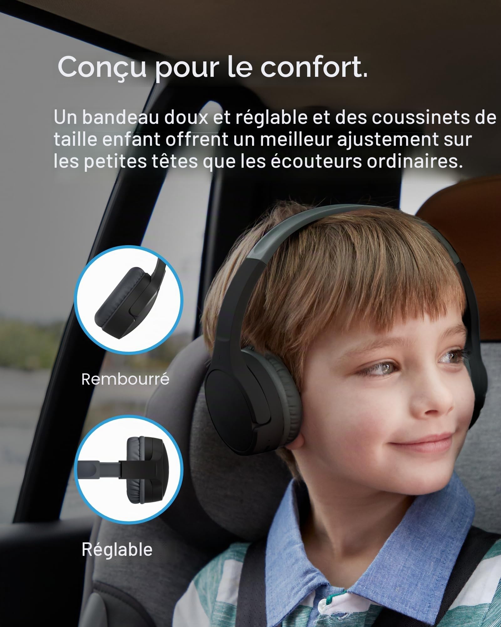 belkin-soundform-mini-casque-audio-sans-fil-pour-enfants-avec-micro-noir image 5