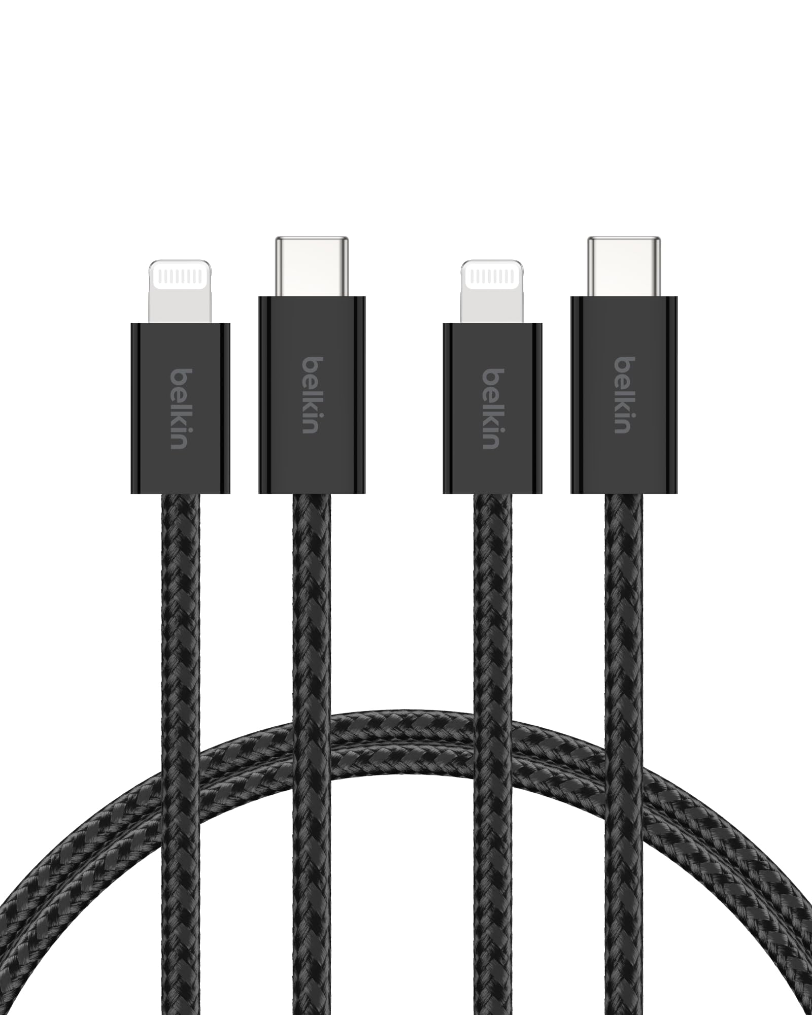 belkin-boostcharge-c-ble-usb-c-vers-lightning-pack-de-2-1-5-m-gaine-tress-e-char image 8