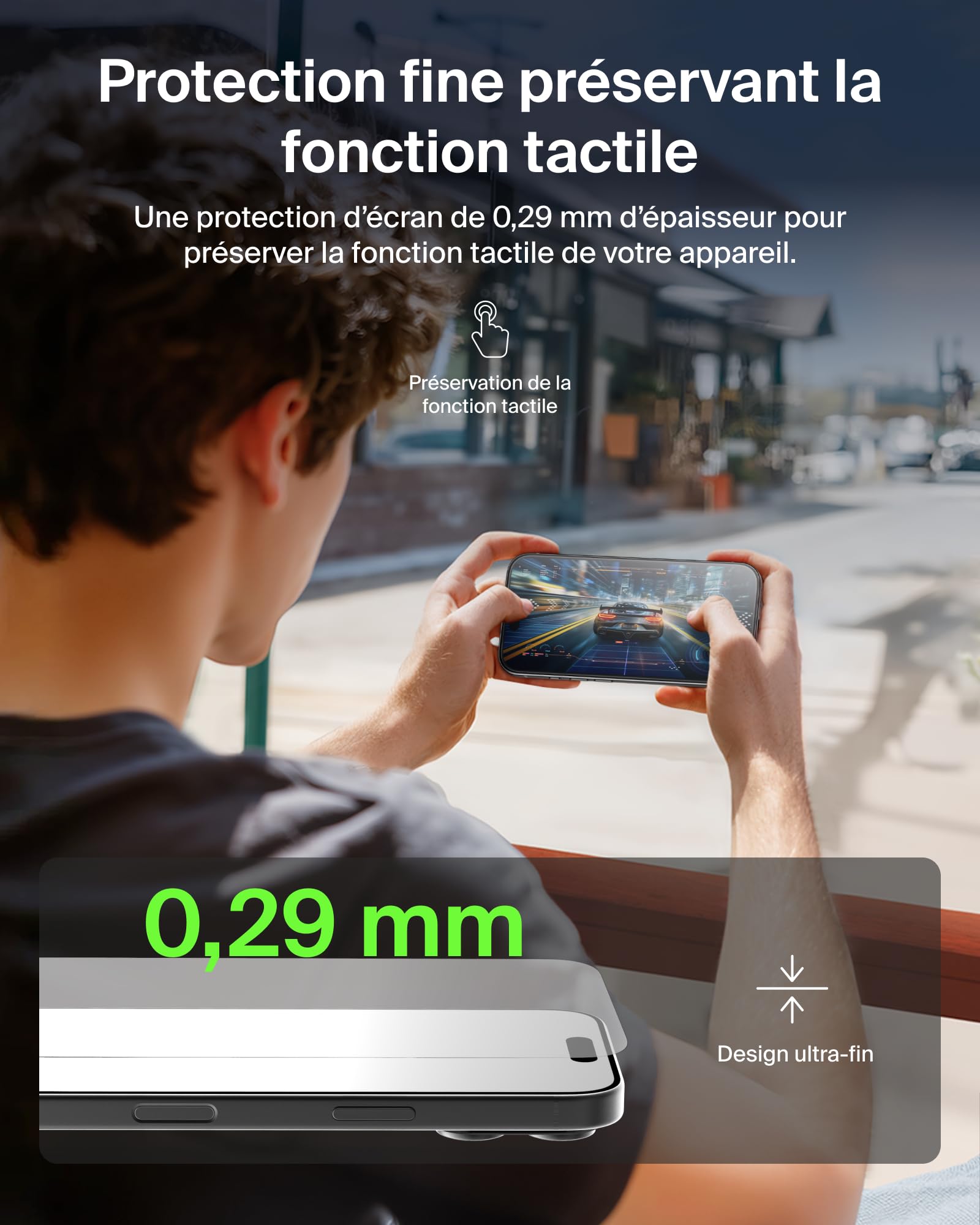 belkin-screenforce-ultraglass-2-protection-d-cran-pour-iphone-17-pro-verre-tremp image 6