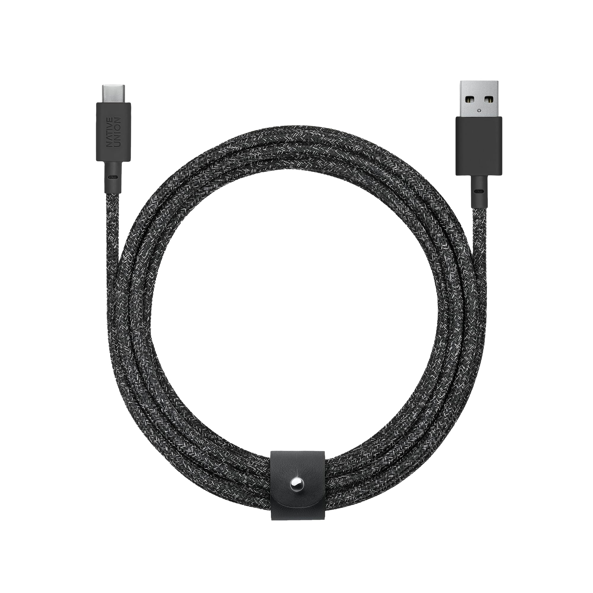 native-union-belt-xl-c-ble-usb-c-vers-usb-a-3m-nylon-tress-dragonne-en-cuir-cosm image 1