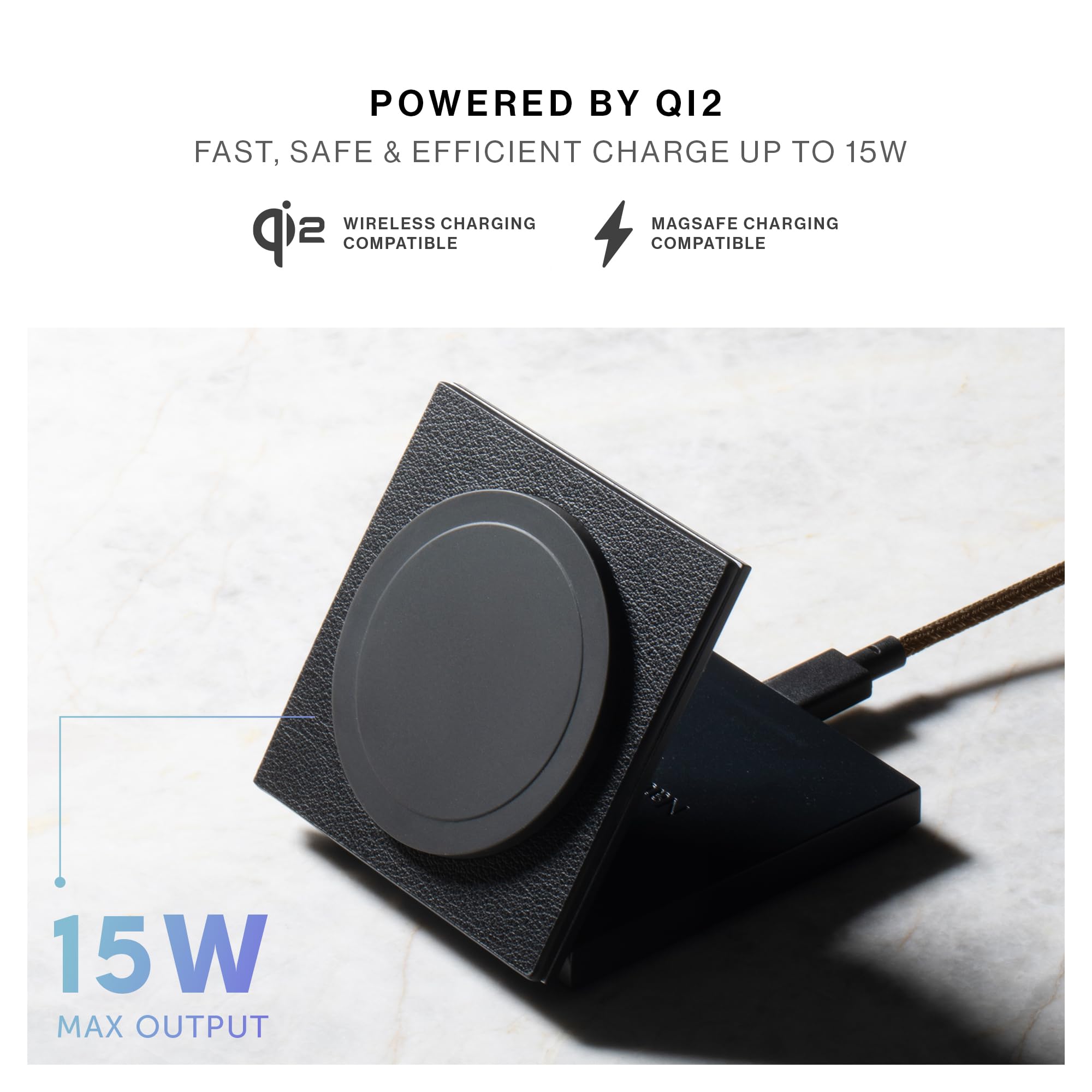 native-union-rise-chargeur-sans-fil-magn-tique-qi2-support-pliable-compatible-ma image 2