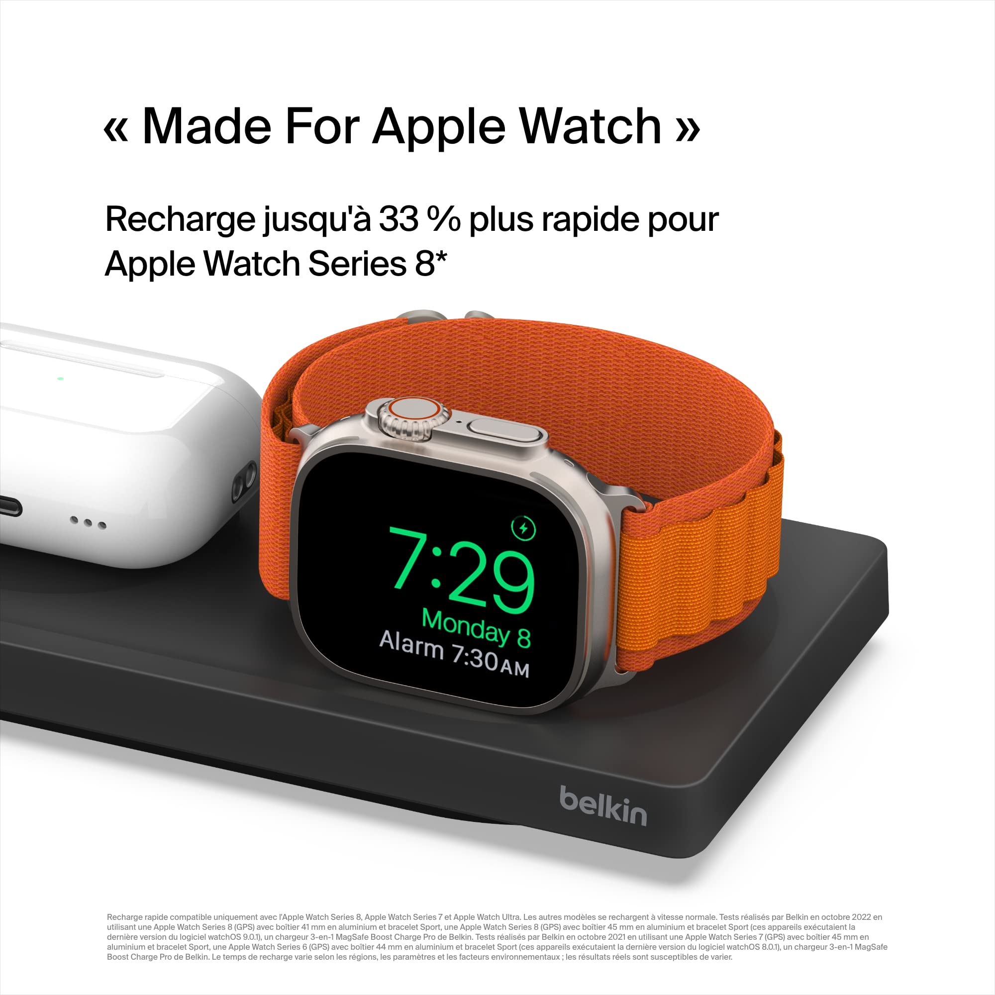 belkin-chargeur-magsafe-3-en-1-certifi-mfi-pour-iphone-apple-watch-et-airpods-bl image 2