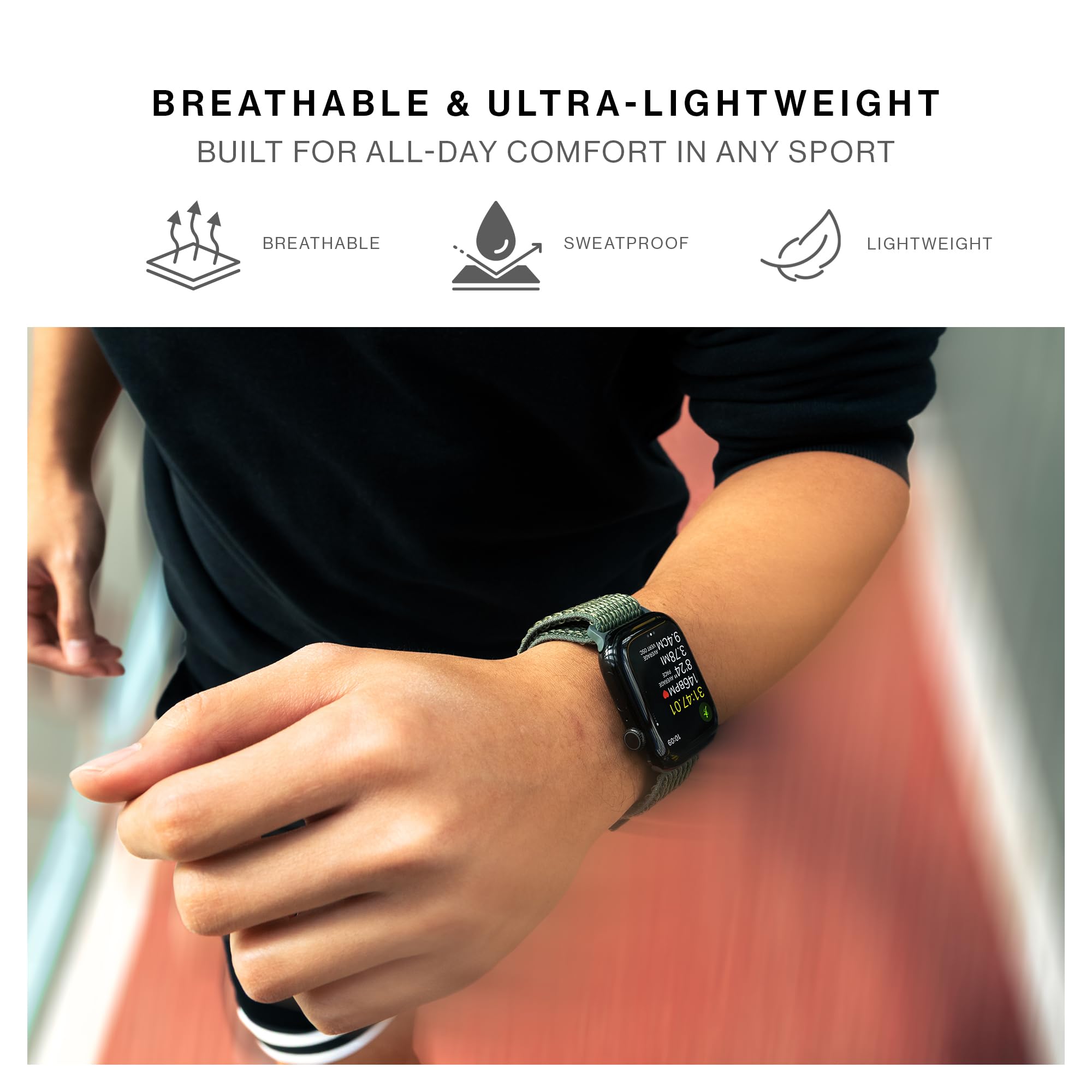 native-union-active-sport-loop-bracelet-en-nylon-tiss-respirant-pour-apple-watch image 3