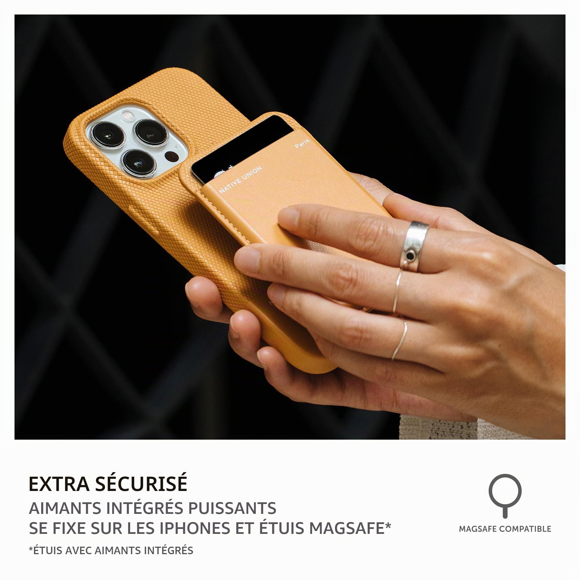 native-union-re-classic-wallet-portefeuille-magn-tique-magsafe-pour-iphone-3-car image 4