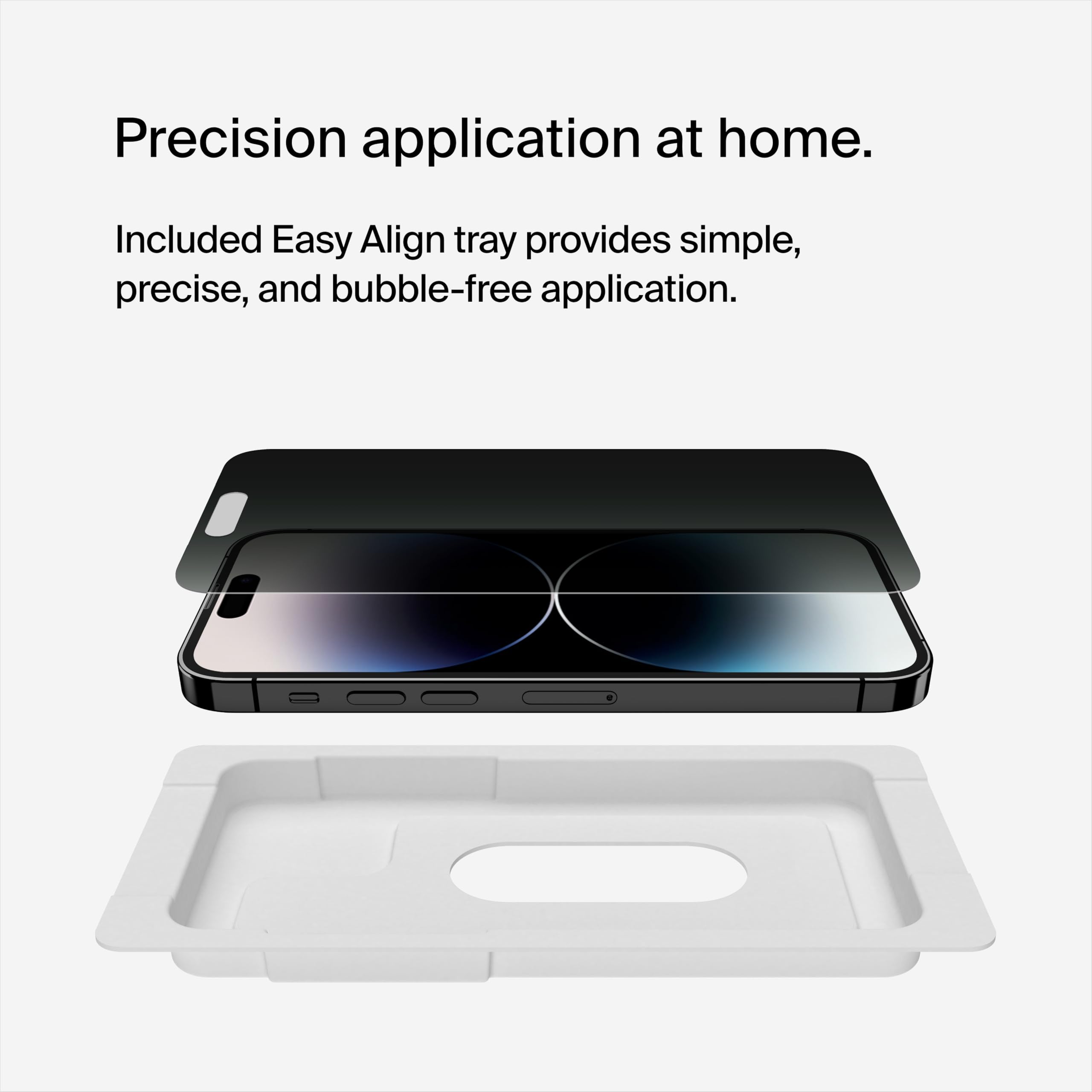 belkin-screenforce-privacy-protection-d-cran-pour-iphone-14-pro-verre-tremp-filt image 7