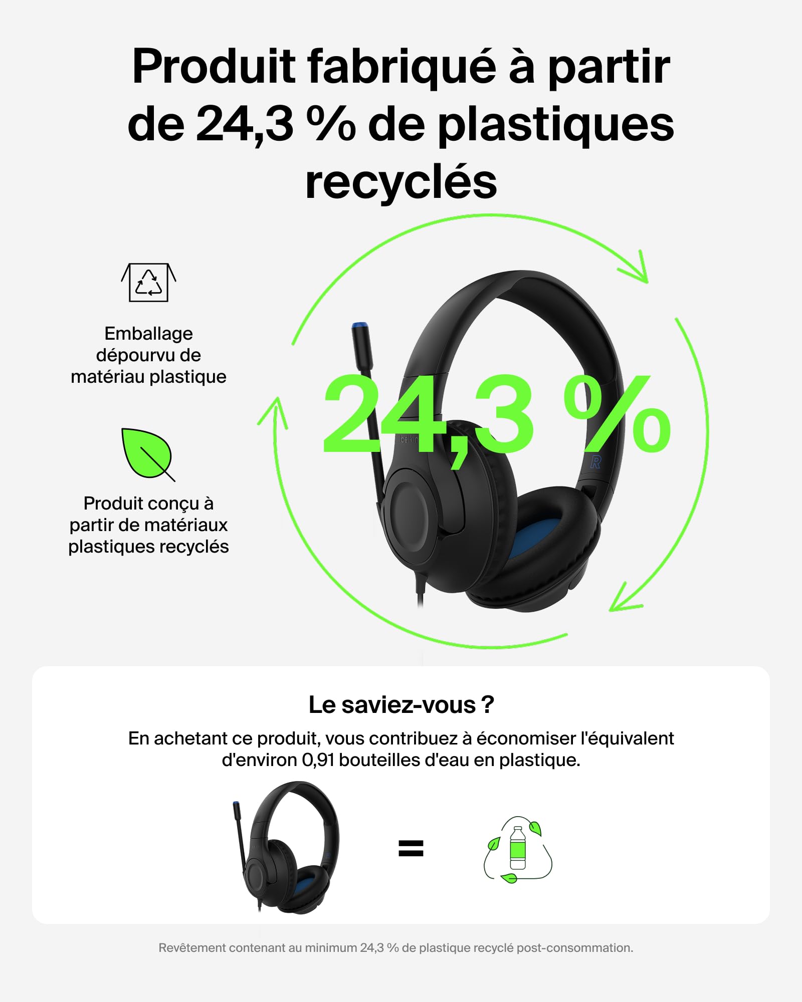 belkin-gaming-casque-audio-filaire-inspire-pour-enfants-usb-c-limiteur-85-db-noi image 8
