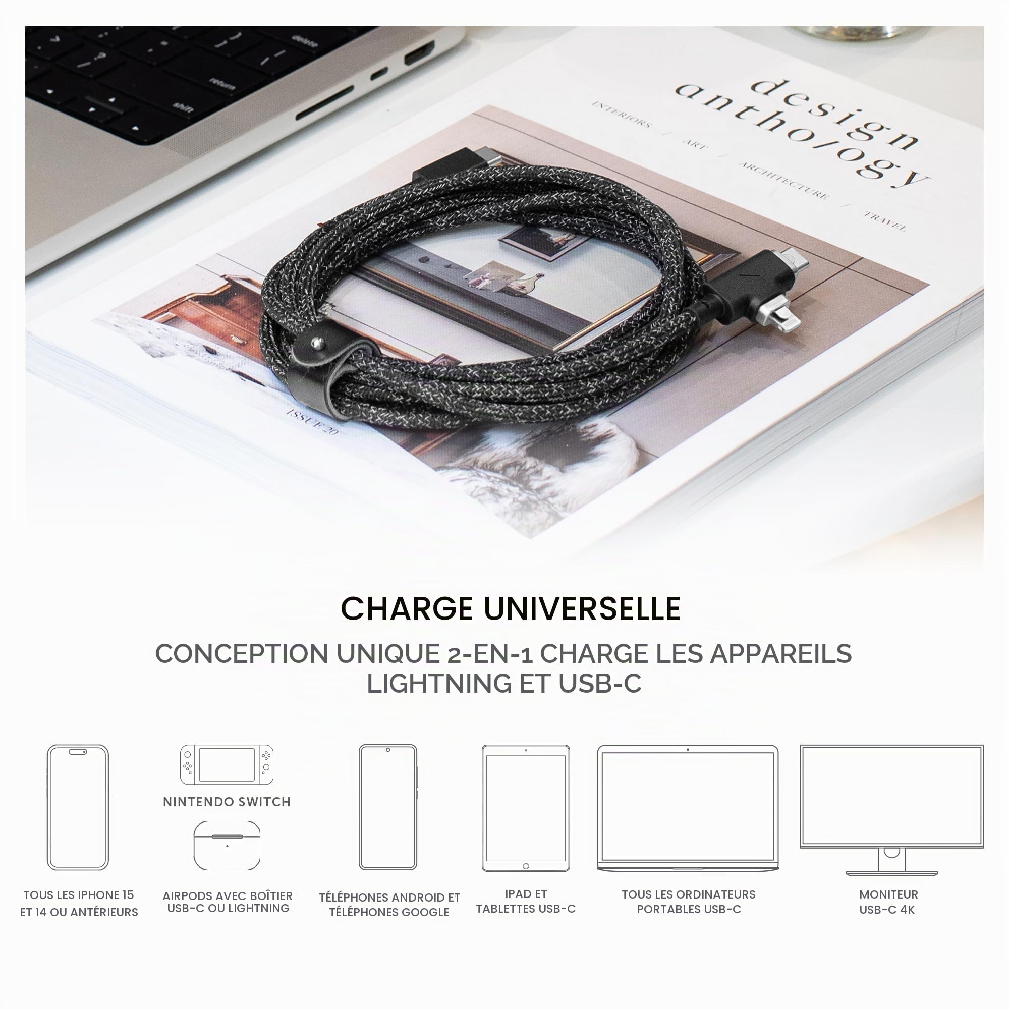 native-union-belt-cable-duo-pro-240w-c-ble-2-en-1-usb-c-et-lightning-tress-2-4-m image 2